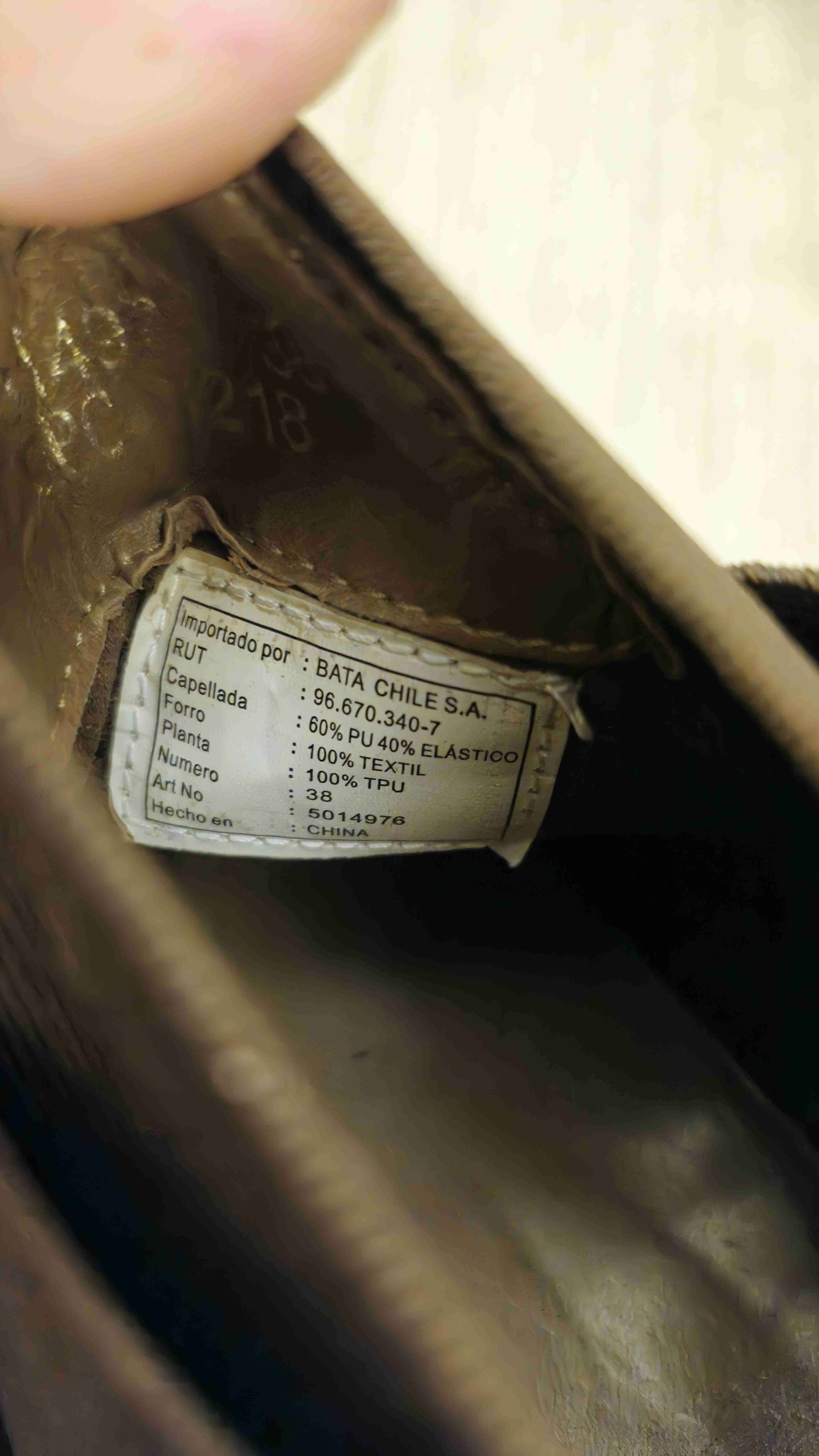 Botines de cuero - Bata talla 38 - 2