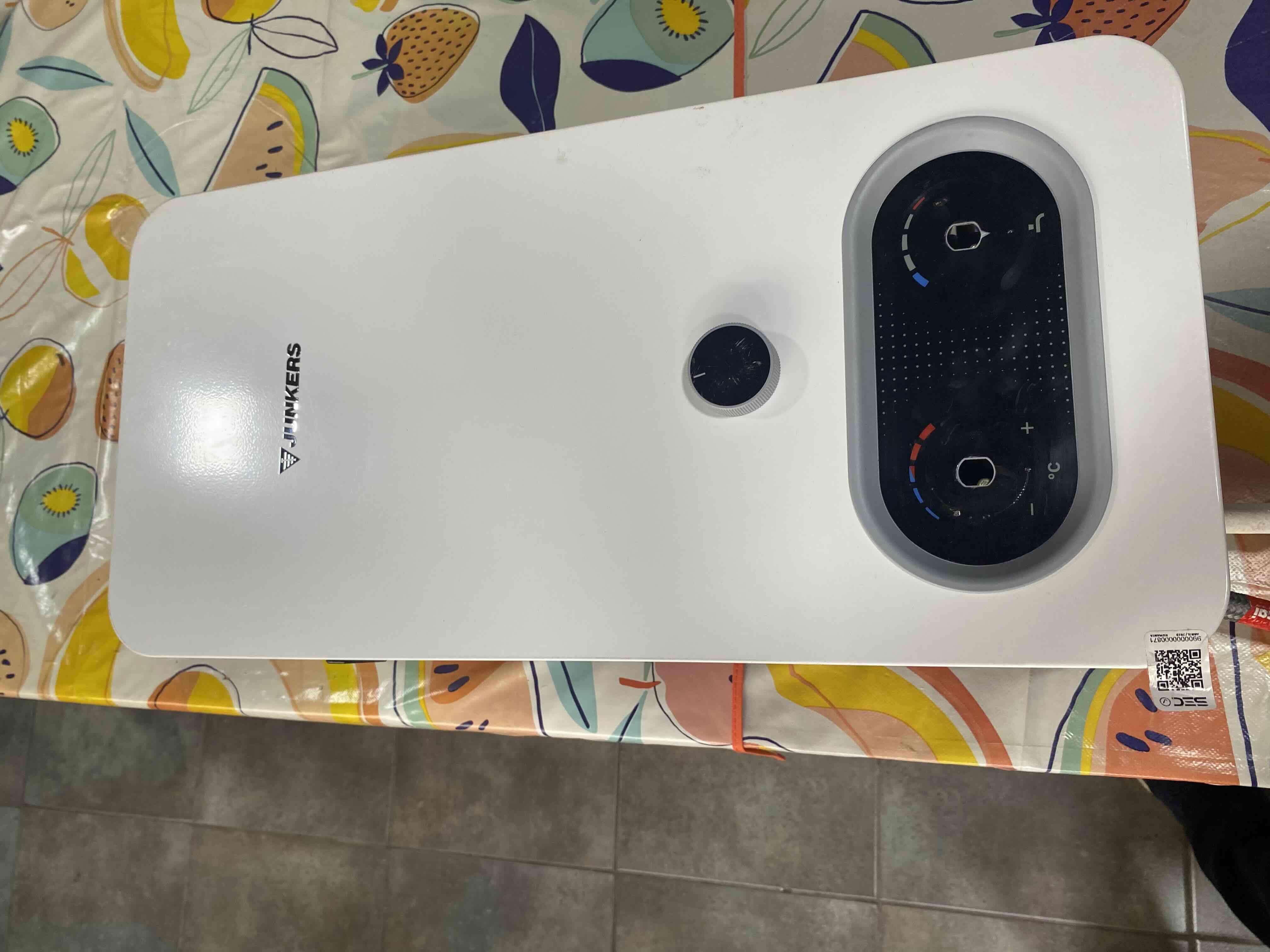 Calefón gas natural Junkers blanco - miniatura 2