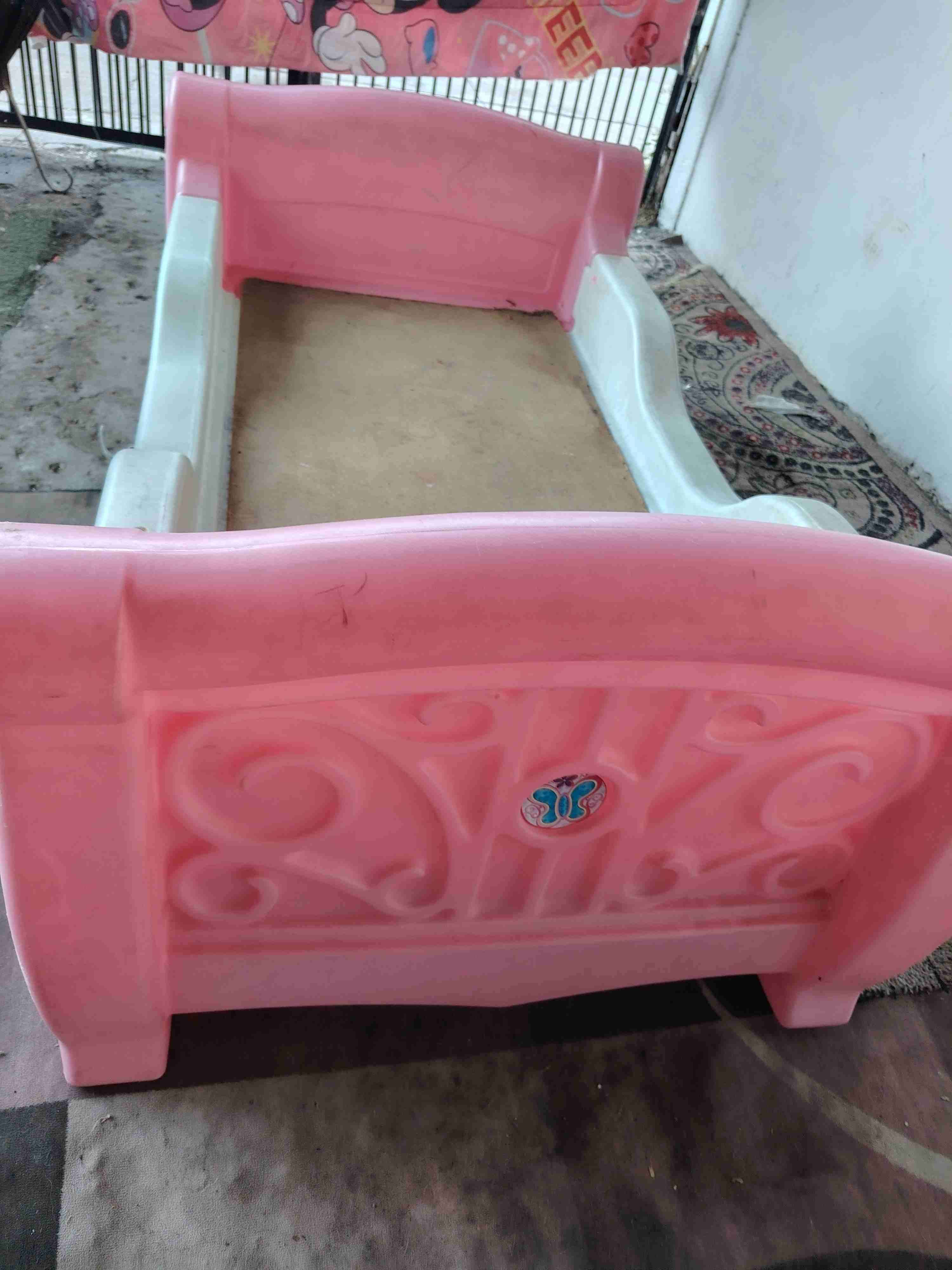 Cama infantil rosada - miniatura 2