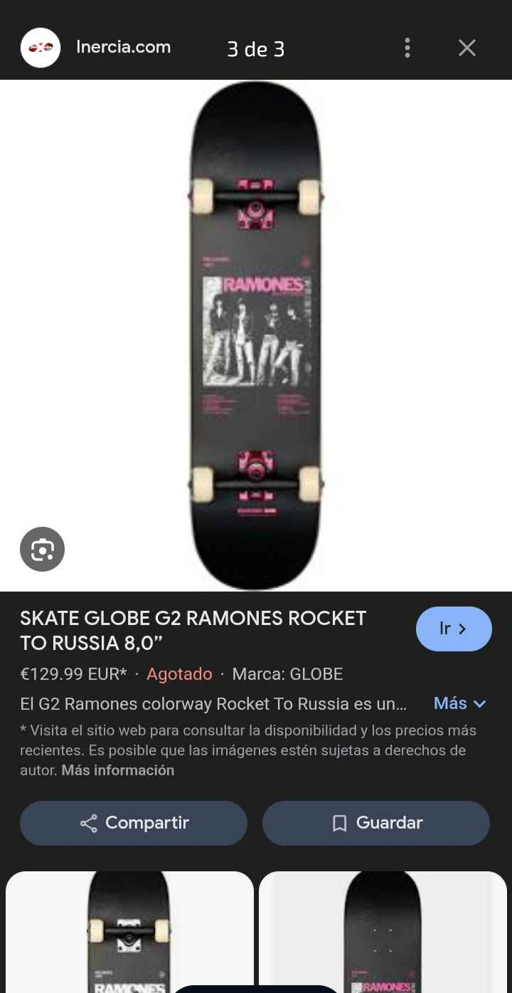 Skateboard diseño Ramones - miniatura 3