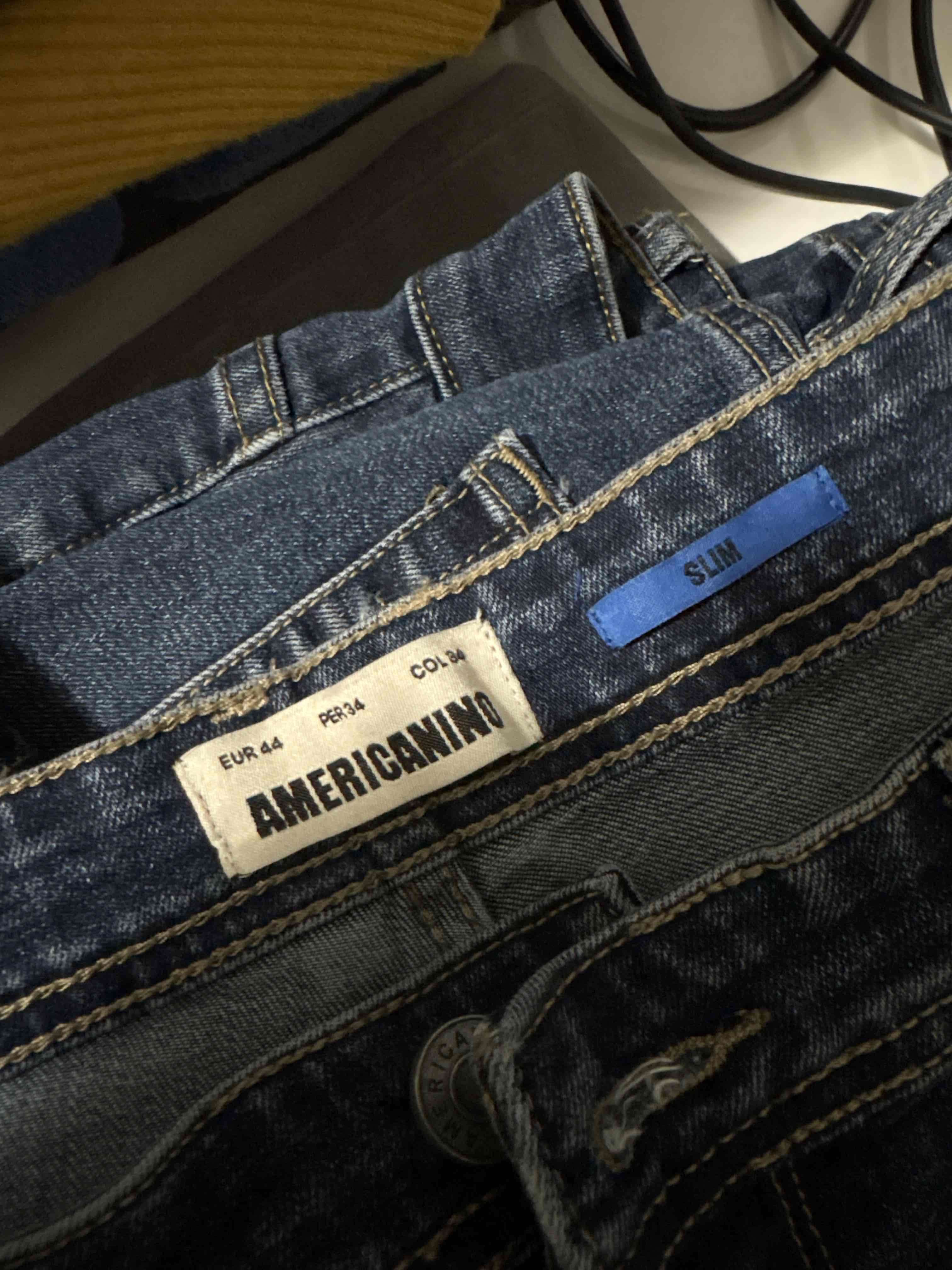 Jeans azul para hombre - miniatura 2