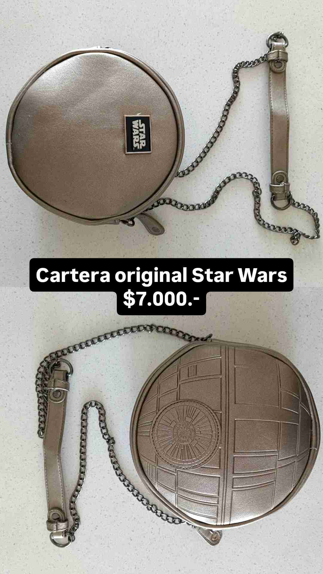 Cartera original Star Wars circular
