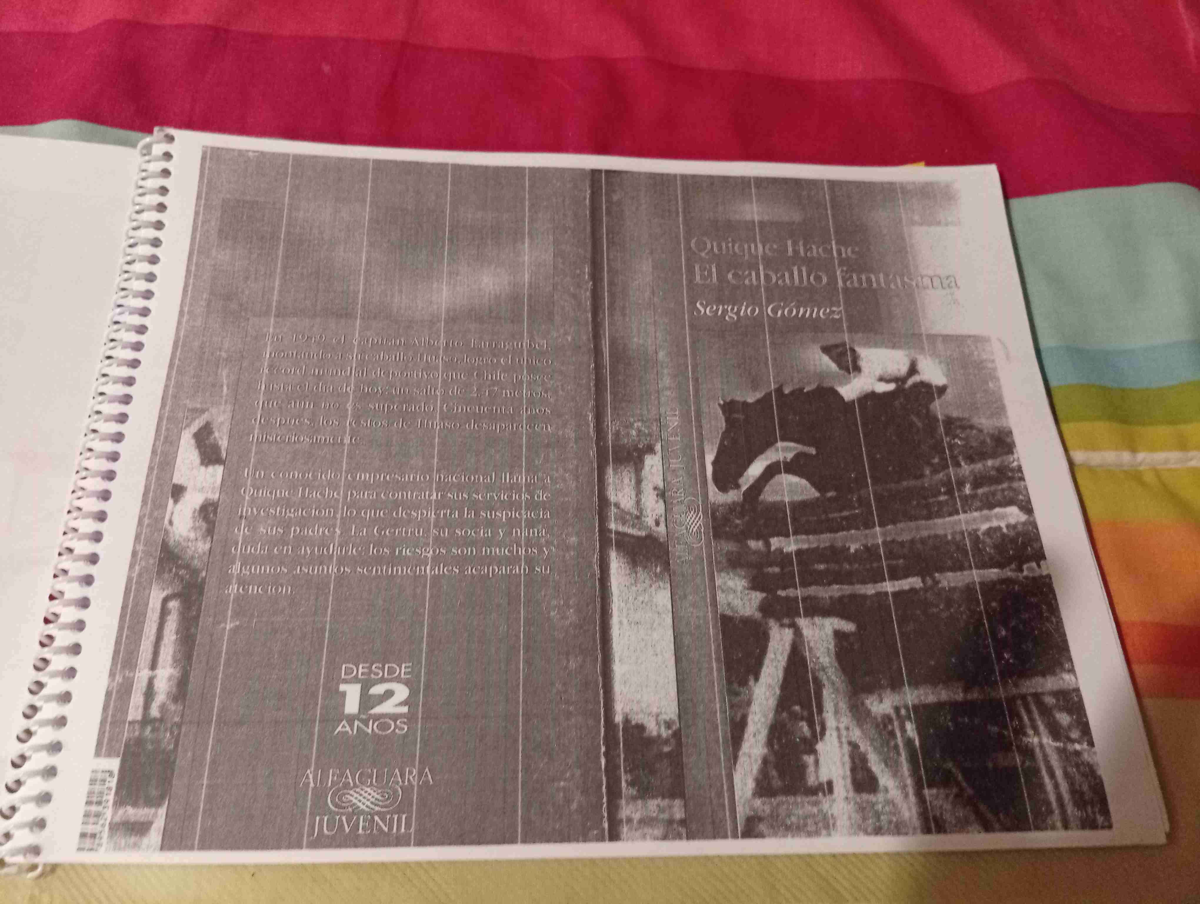 Libro Quique Hache en espiral - miniatura 2