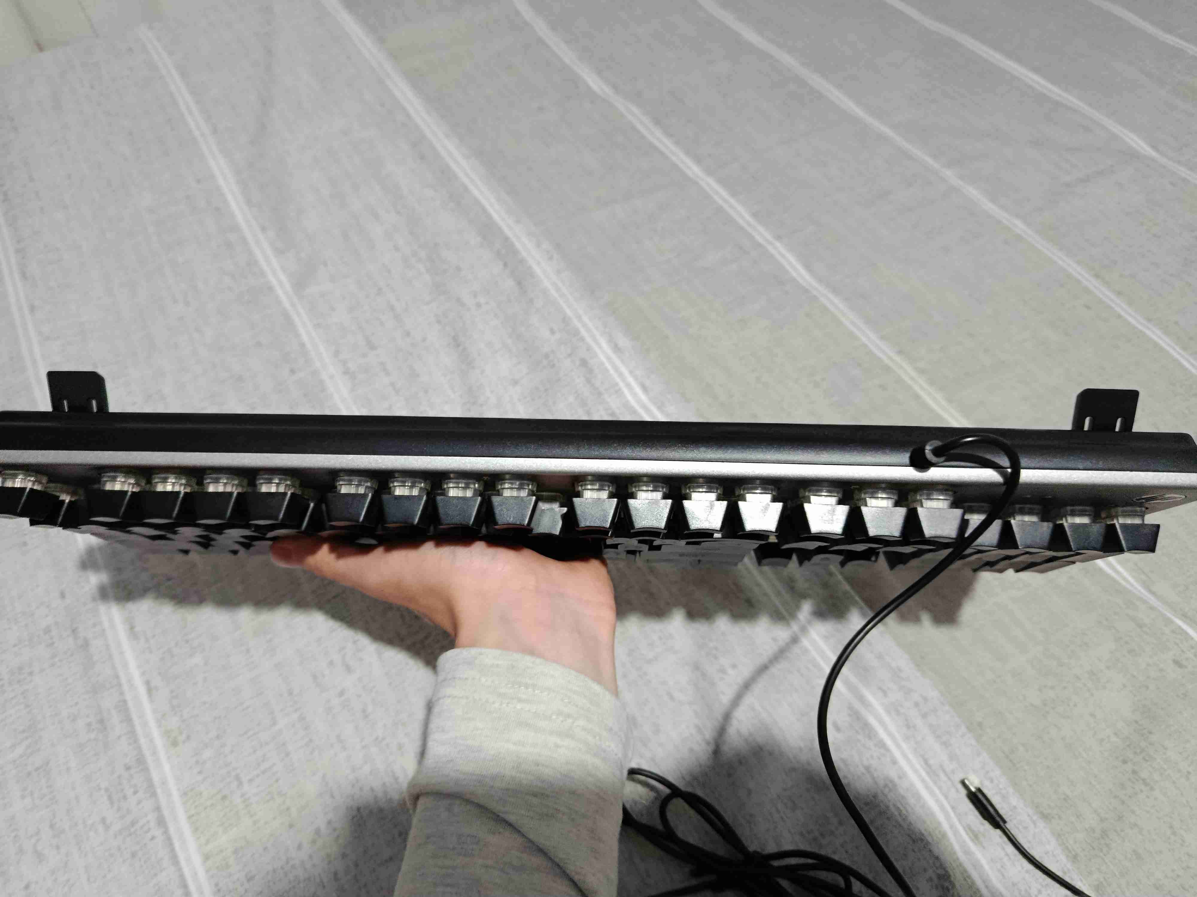 Teclado hp LED con cable - 5