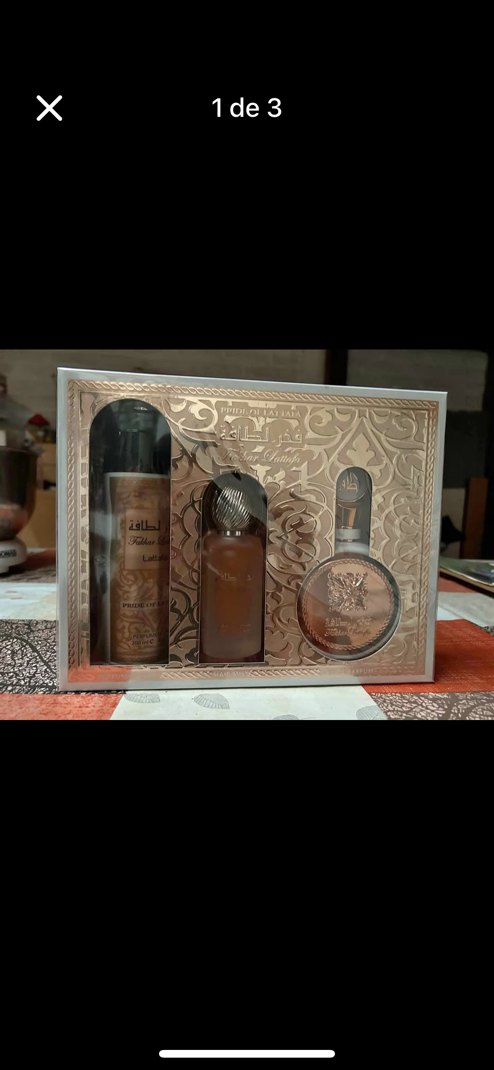 Set de perfumes Fakhar 3 piezas - 1
