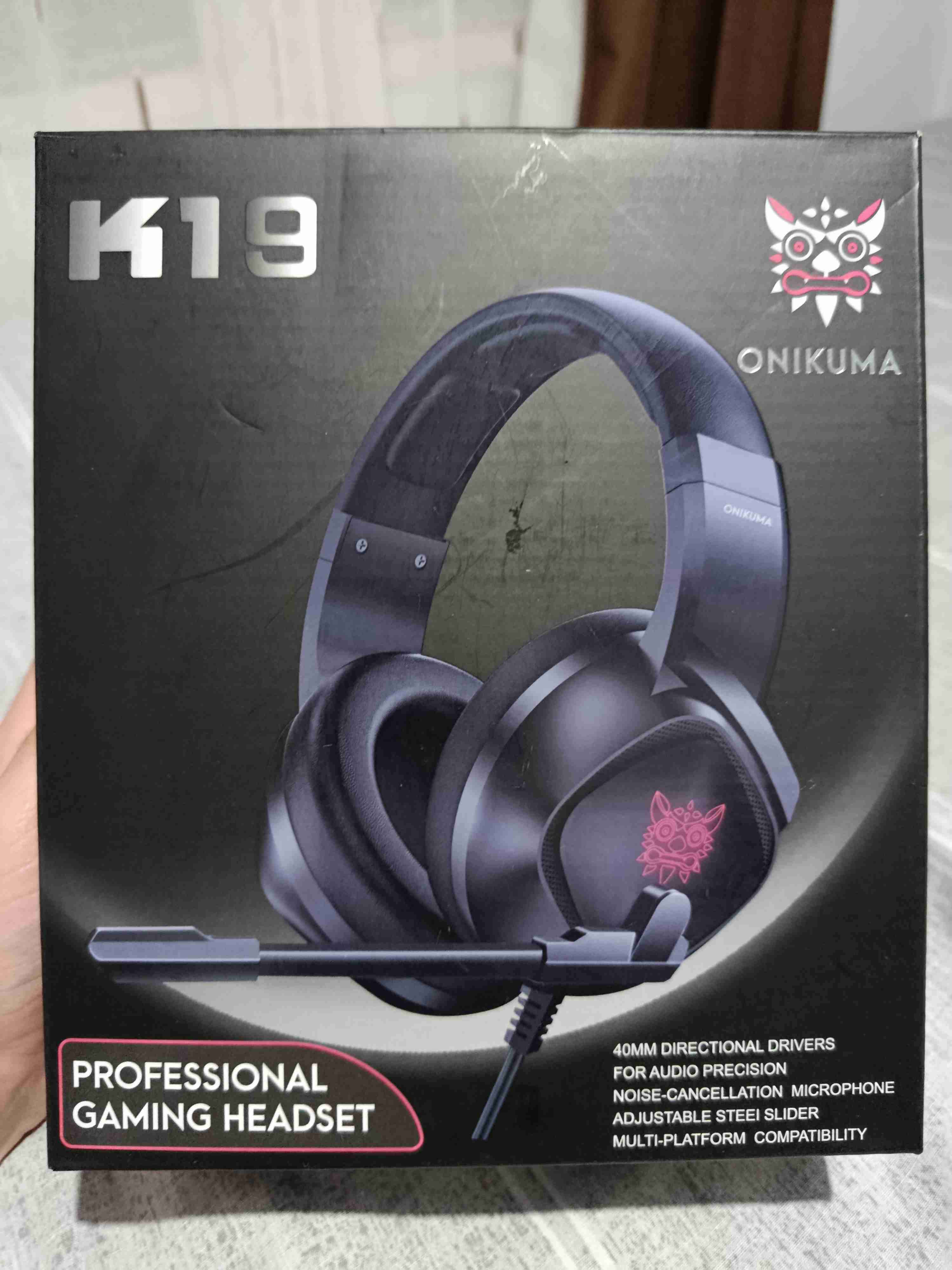 Audífonos Gamer Onikuma K19 - miniatura 1