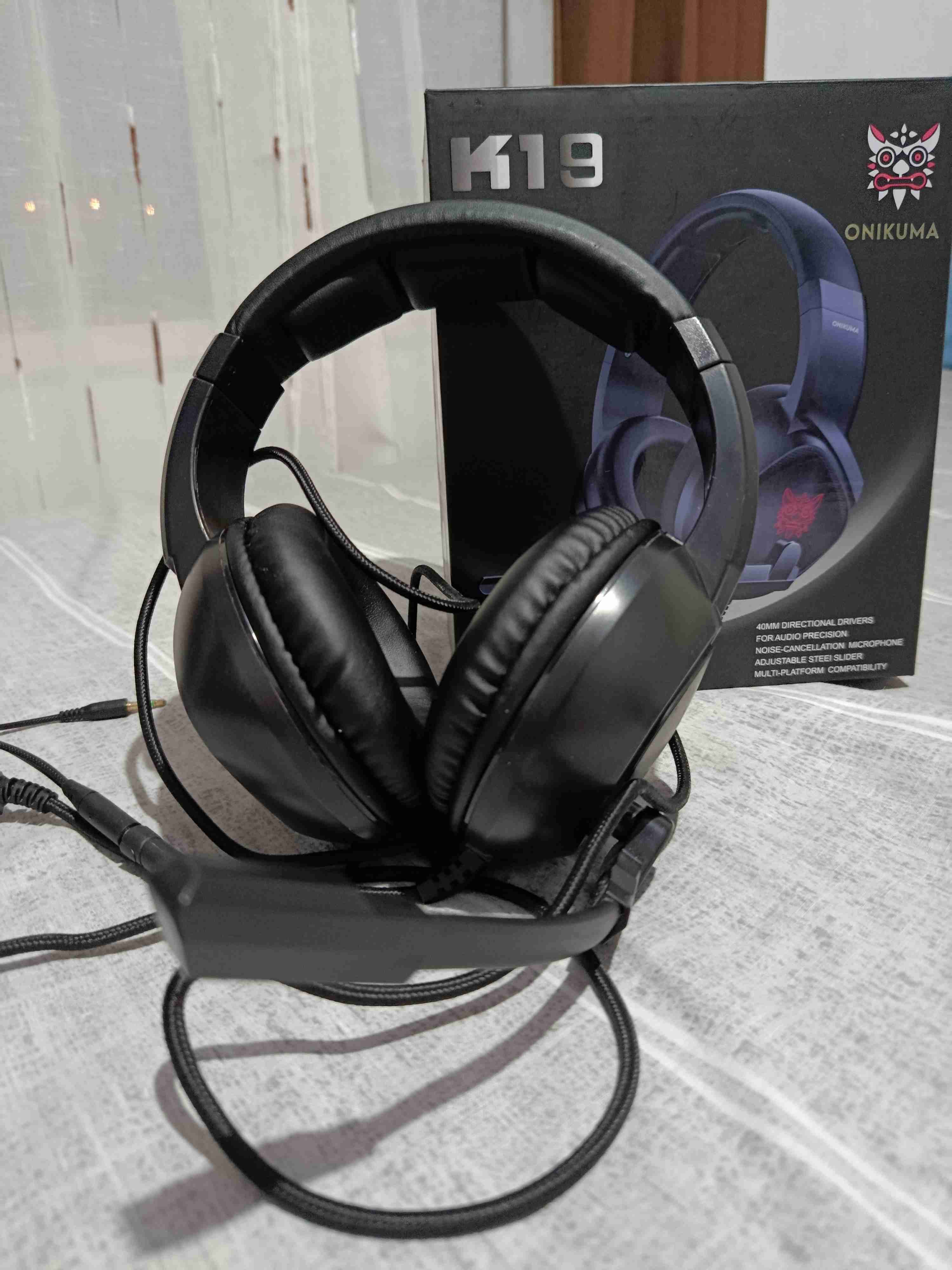 Audífonos Gamer Onikuma K19 - miniatura 2