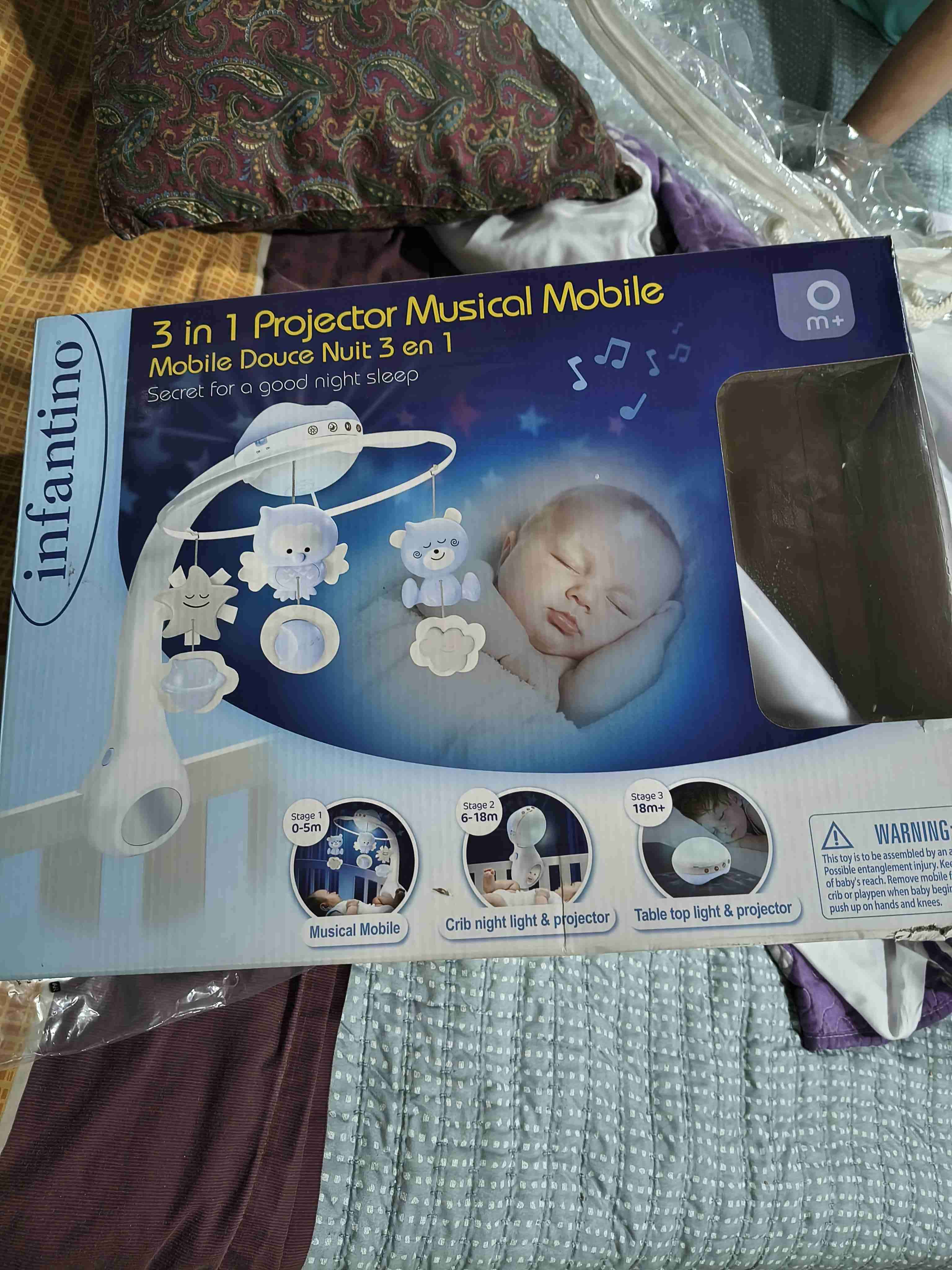 Móvil musical para cuna - miniatura 2