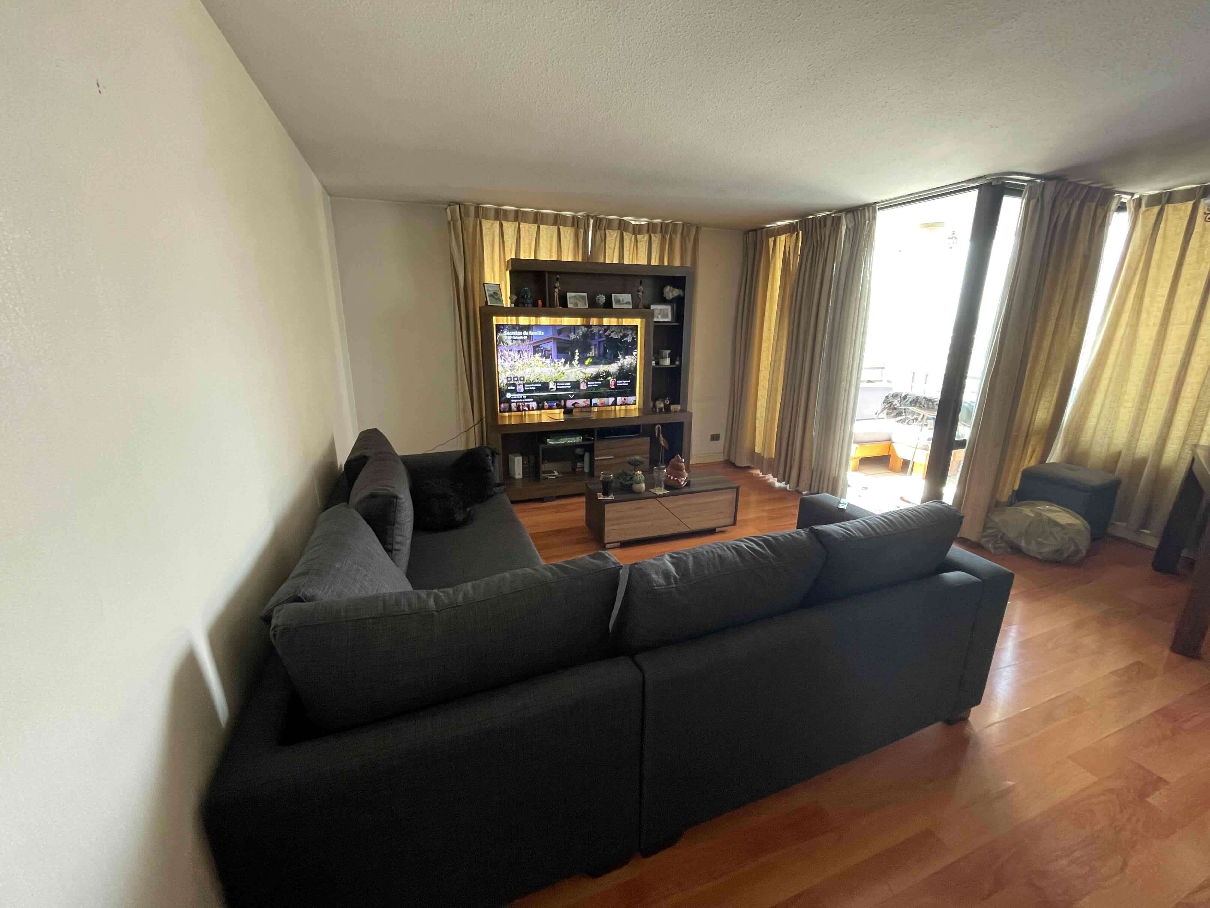 Sofá esquinero gris oscuro - 2