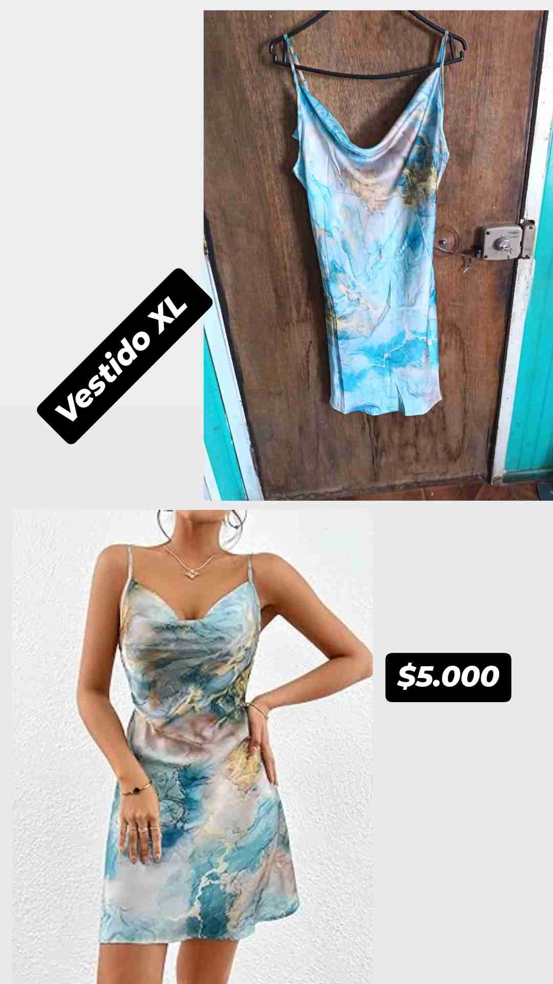 Vestido de novia corto blanco - miniatura 4