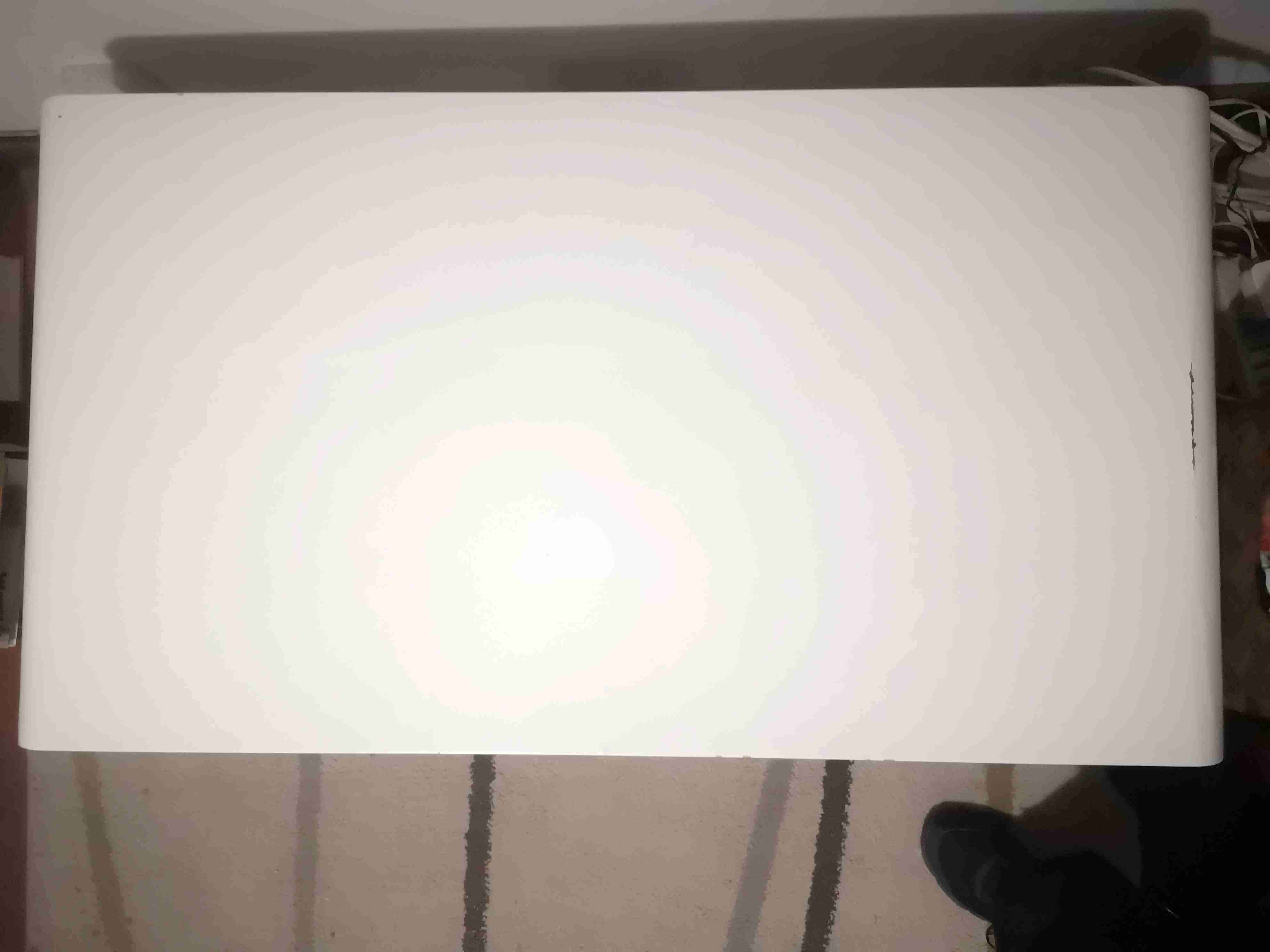 Mesa de centro blanca moderna - miniatura 2