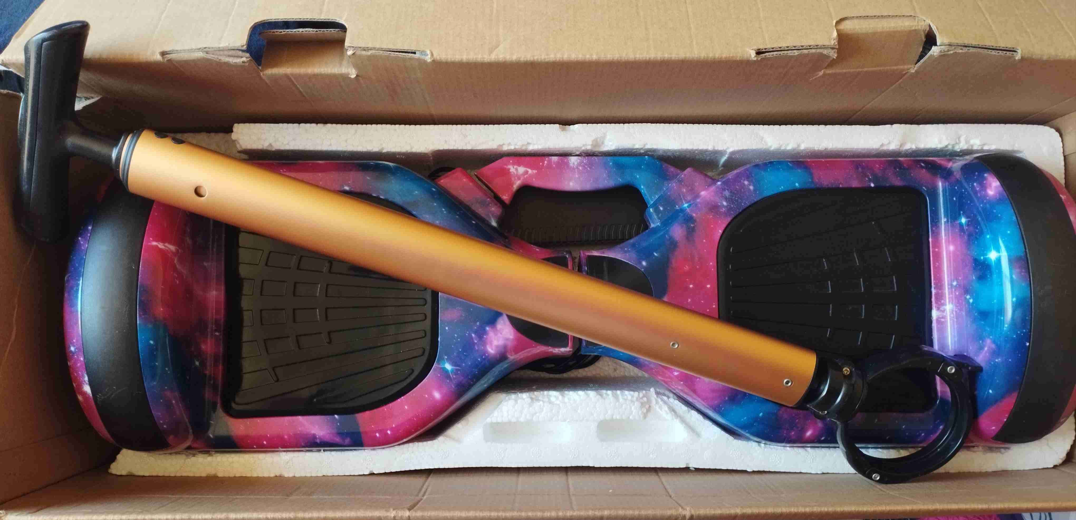 Hoverboard diseño galáctico - miniatura 2