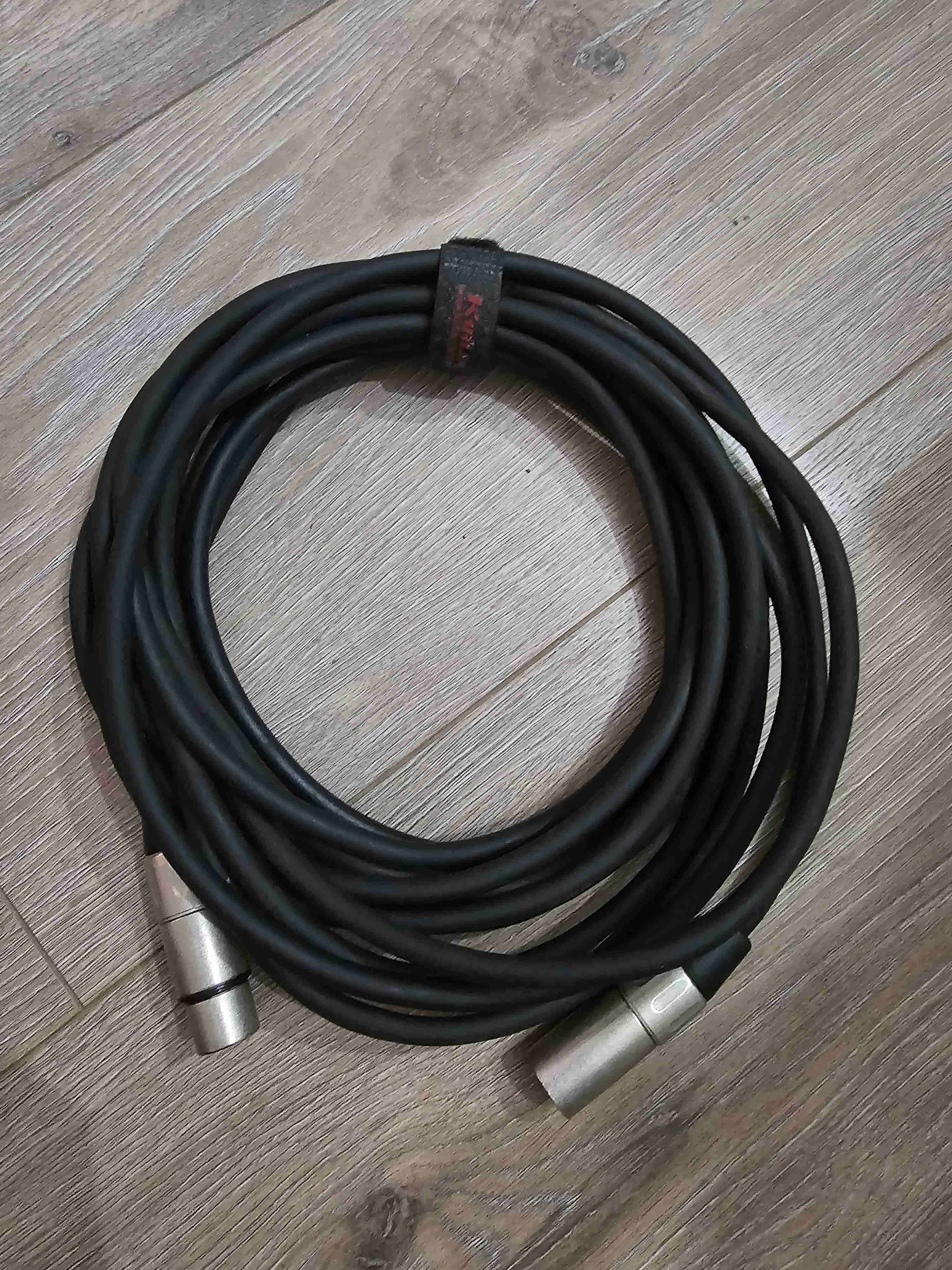 Cable XLR profesional kirlin 6 Metros - miniatura 1