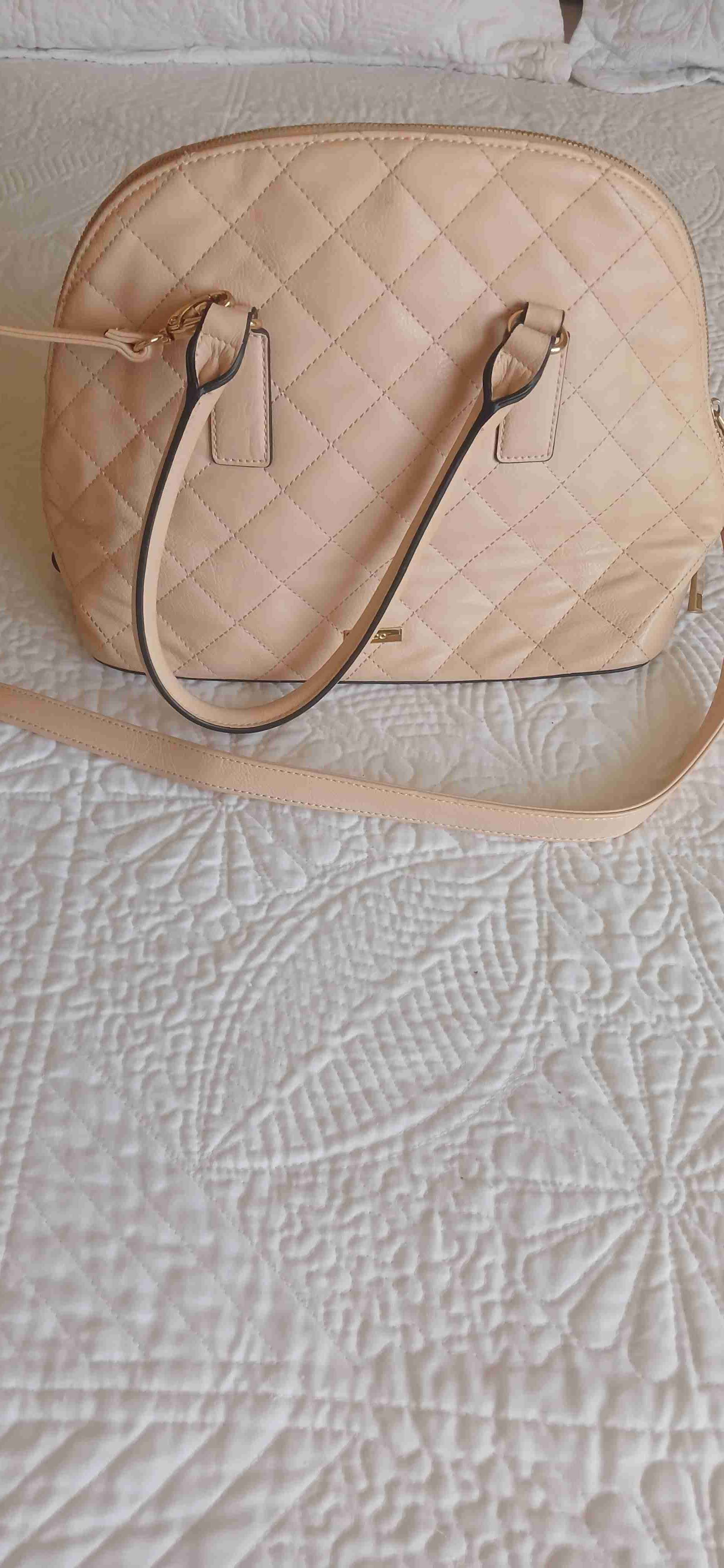 Cartera beige acolchada - 2