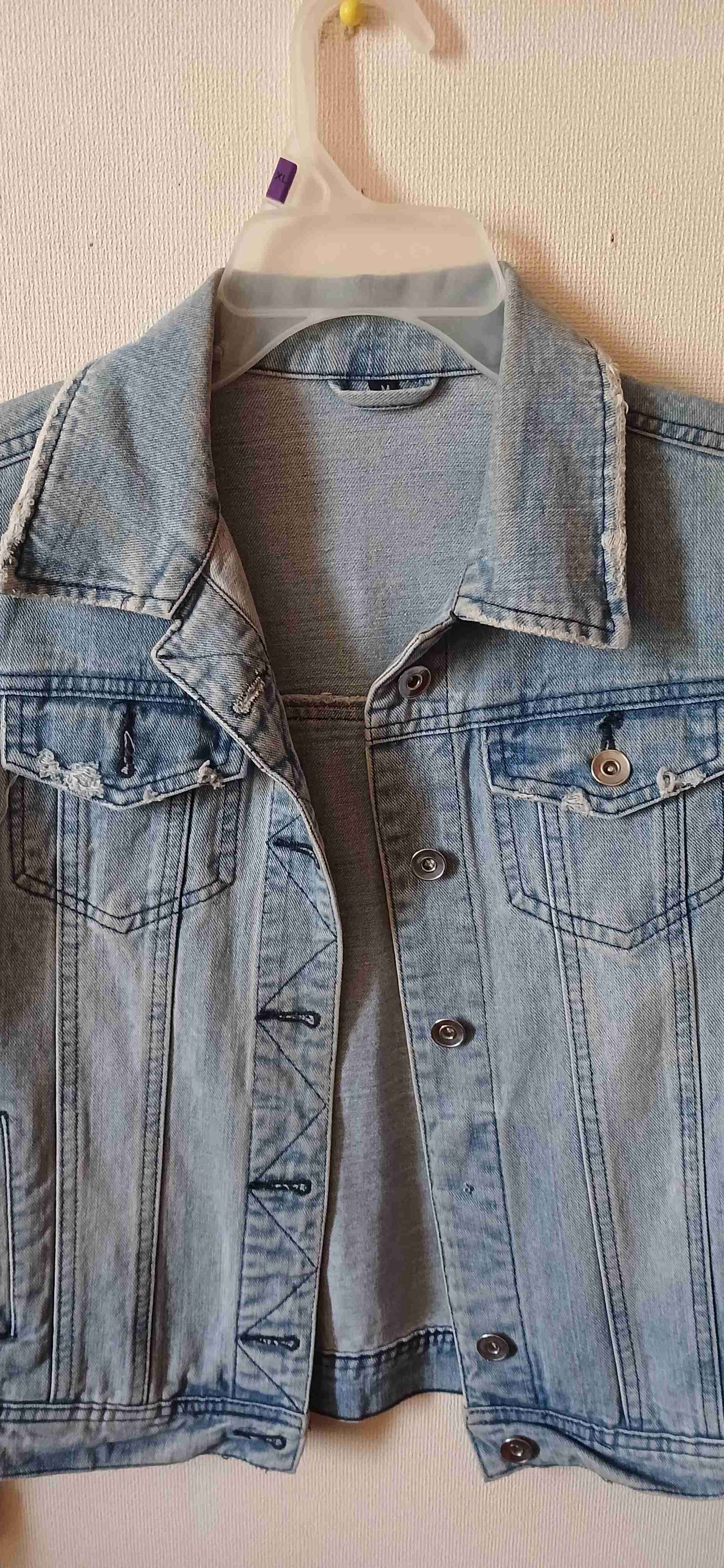 Chaqueta de mezclilla azul - miniatura 2