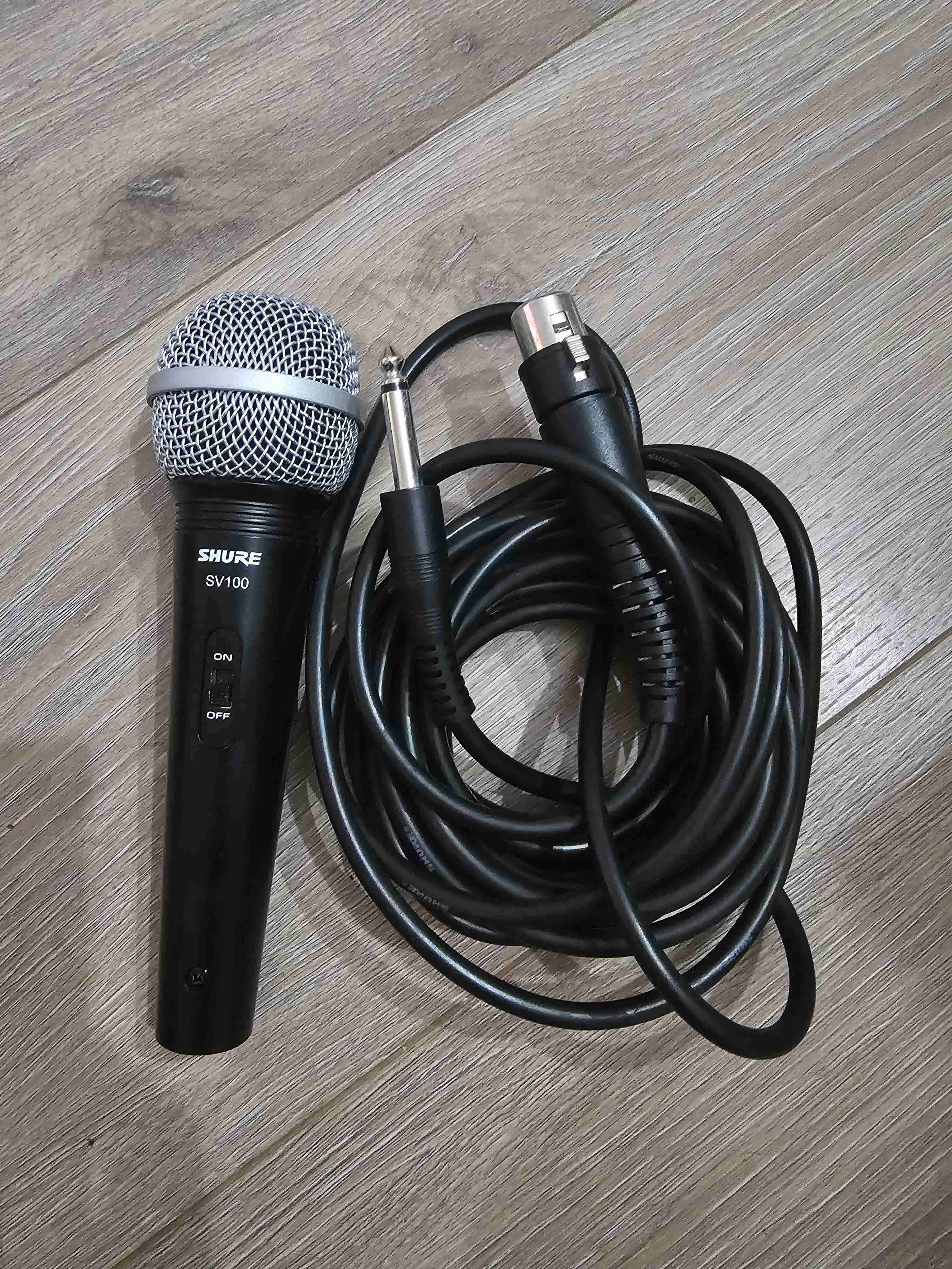 Micrófono Shure SV100 con cable