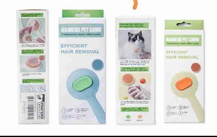 Cepillo removedor de pelo para mascotas - 1