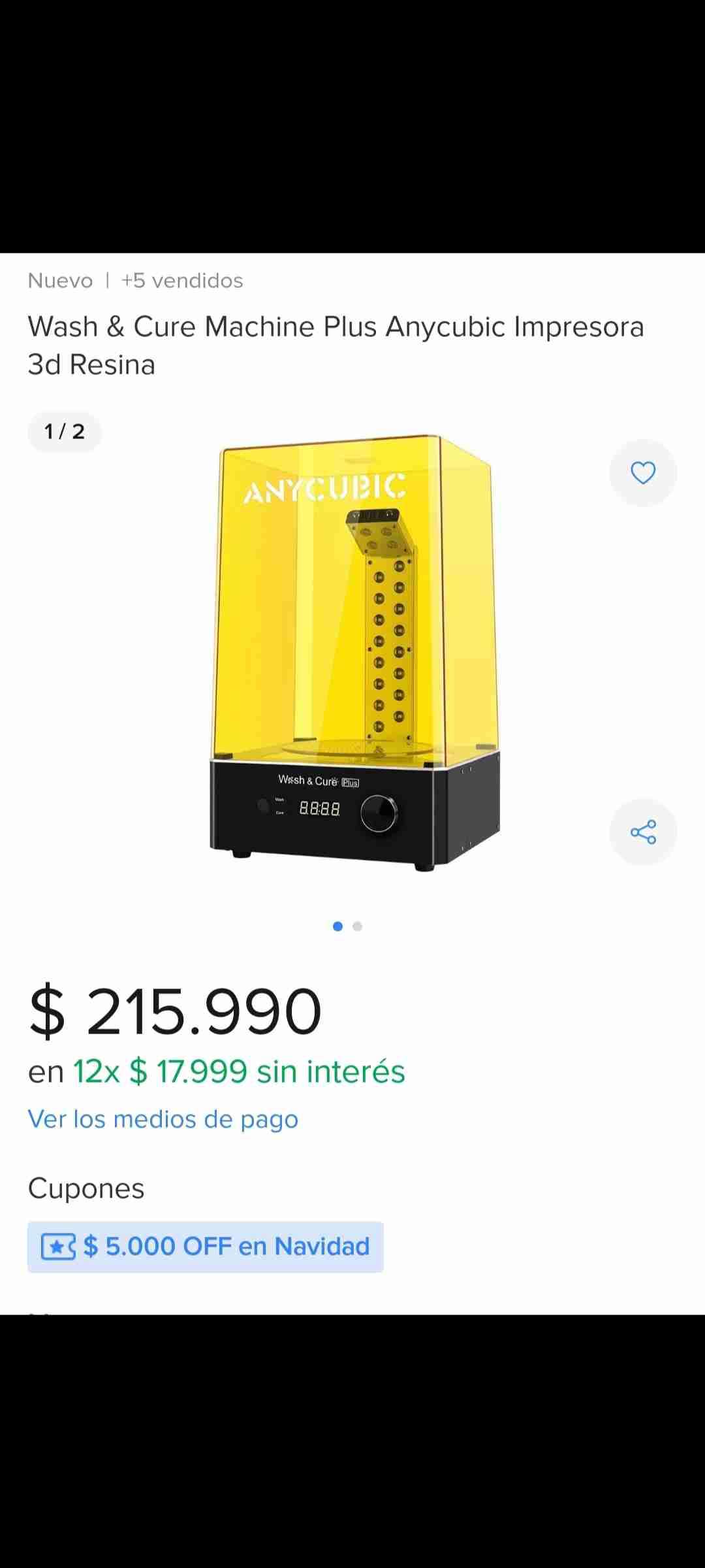 Impresora 3D Anycubic Photon - 2