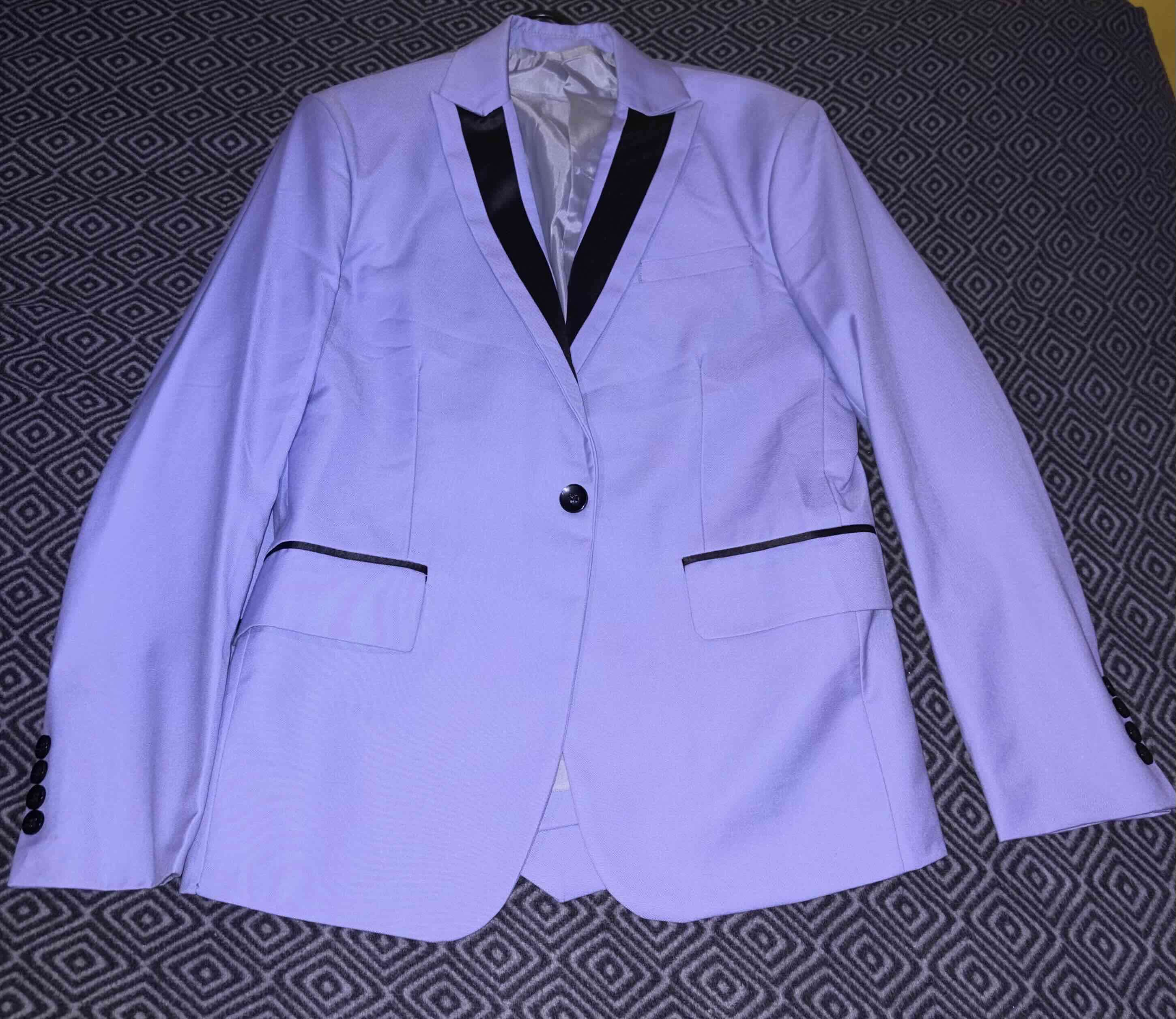 Blazer lila elegante - 1