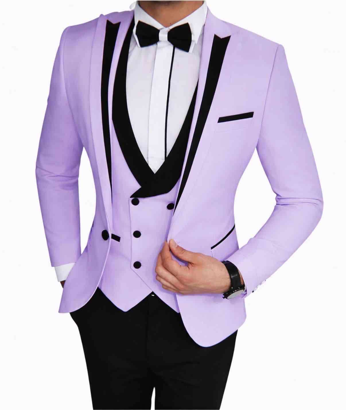 Blazer lila elegante - 4