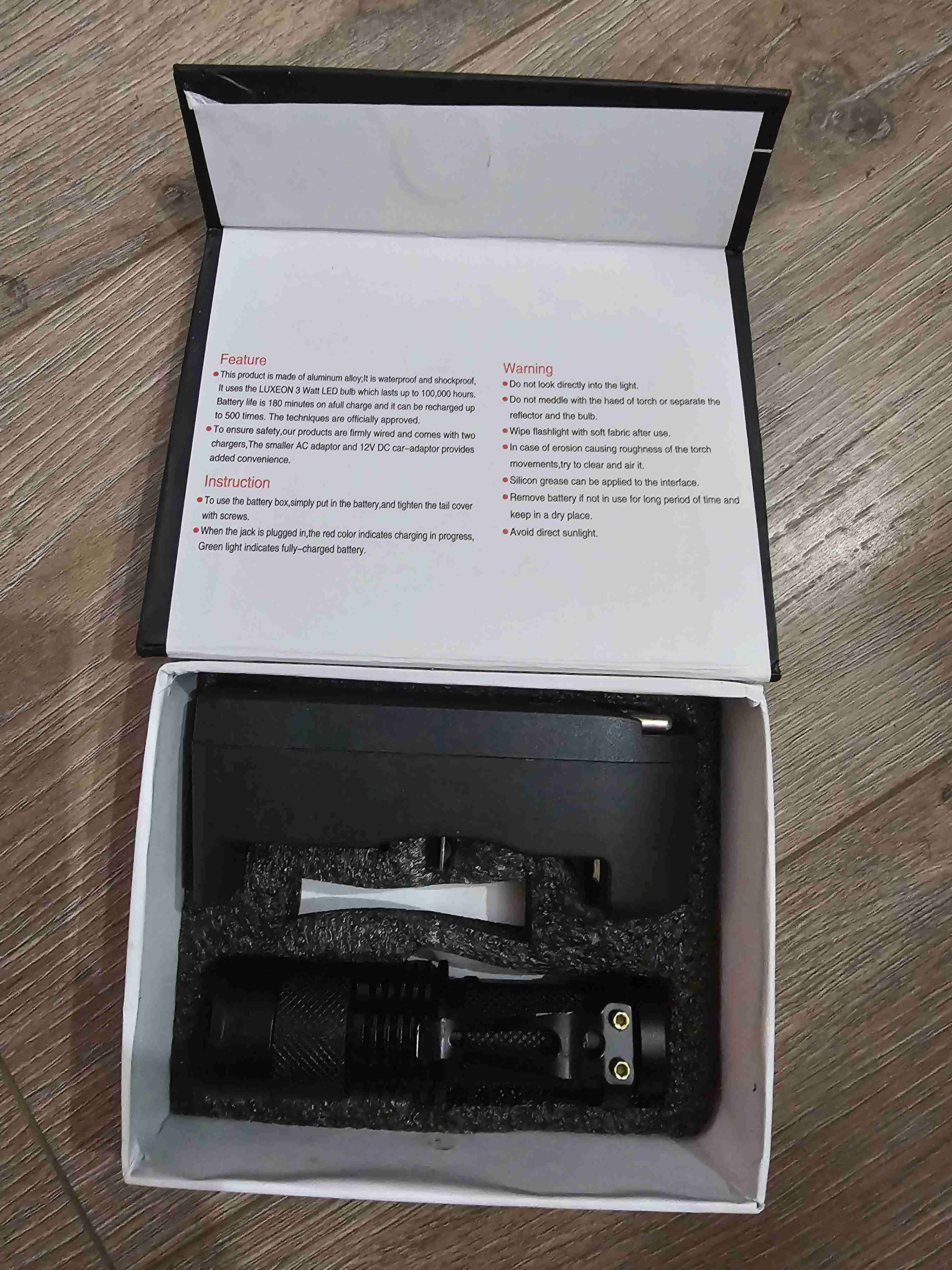 Linterna de bolsillo LED UV ultravioleta - 2