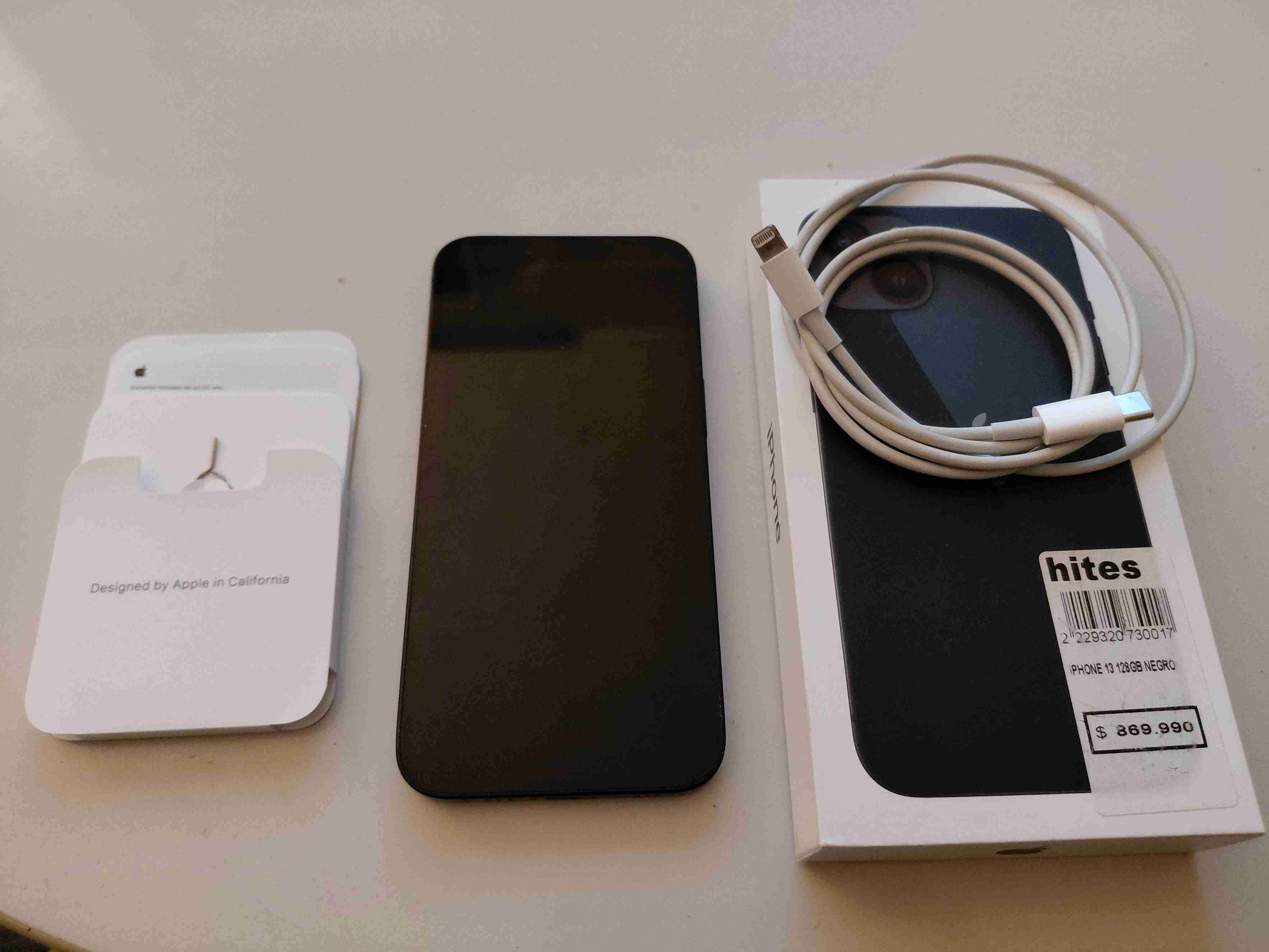 iPhone13/ 128gb con caja y cable cargador - miniatura 2