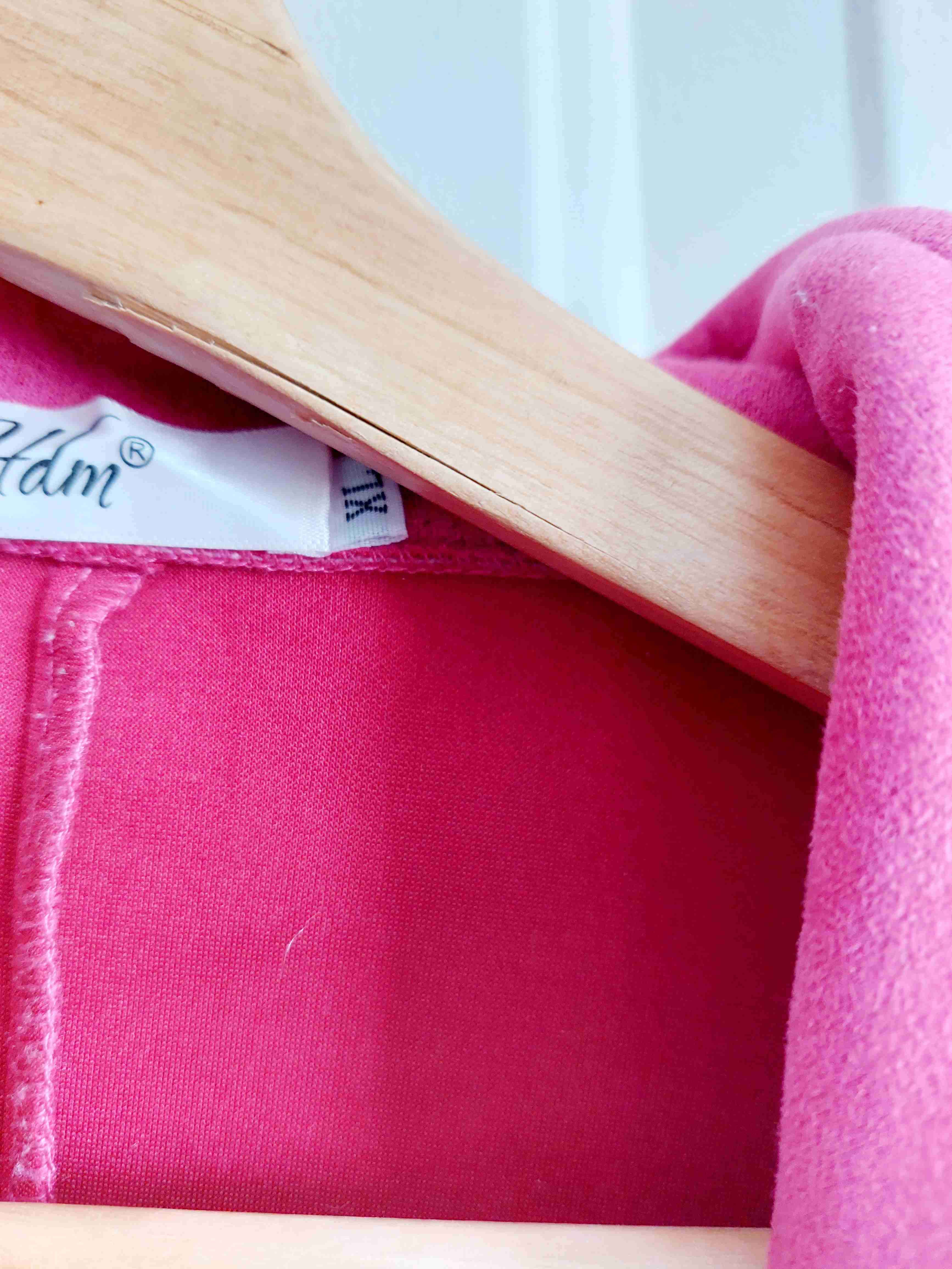 Chaqueta rosada estilo biker talla xl - miniatura 3