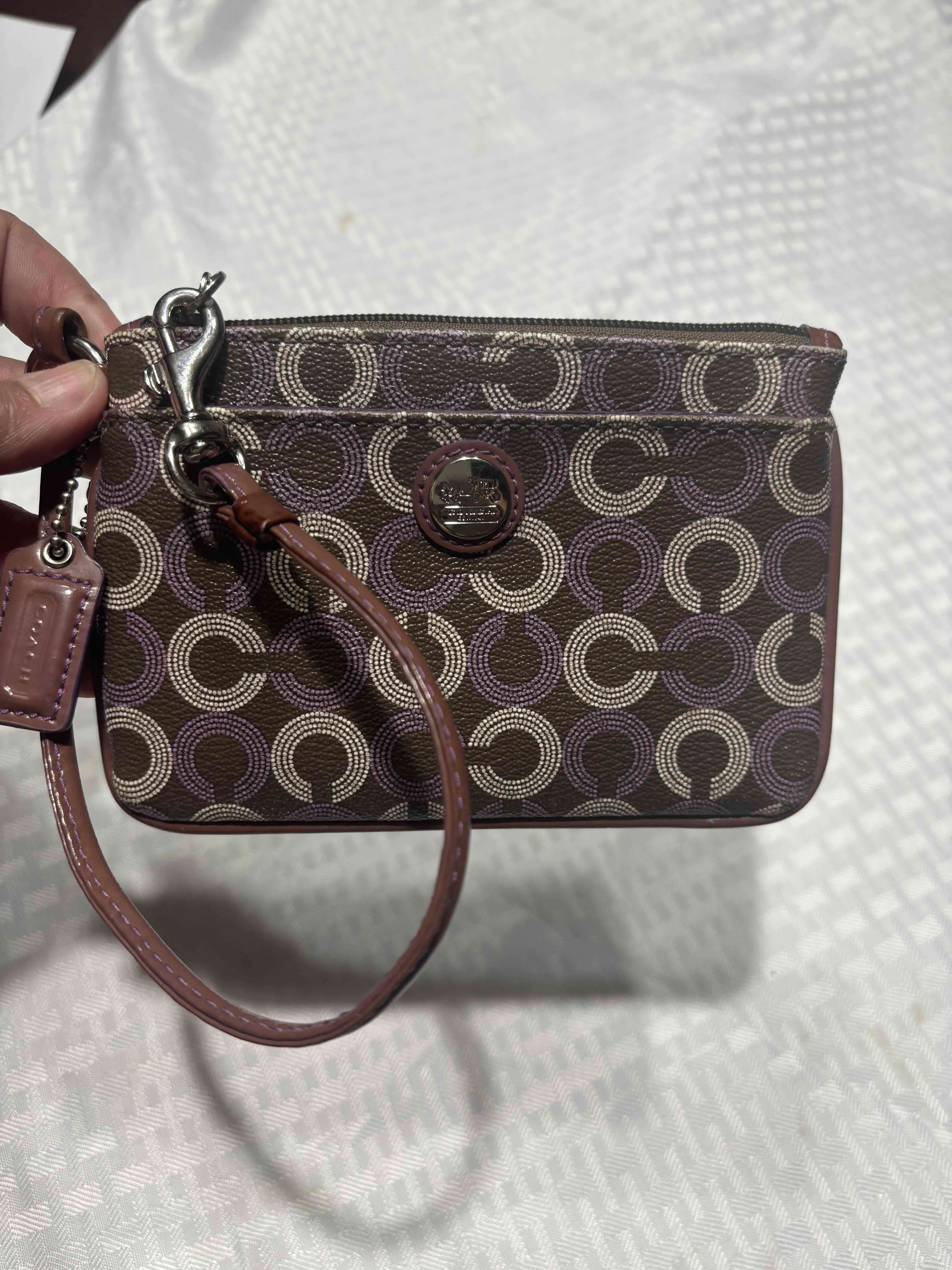 Cartera Coach monogramada - 1