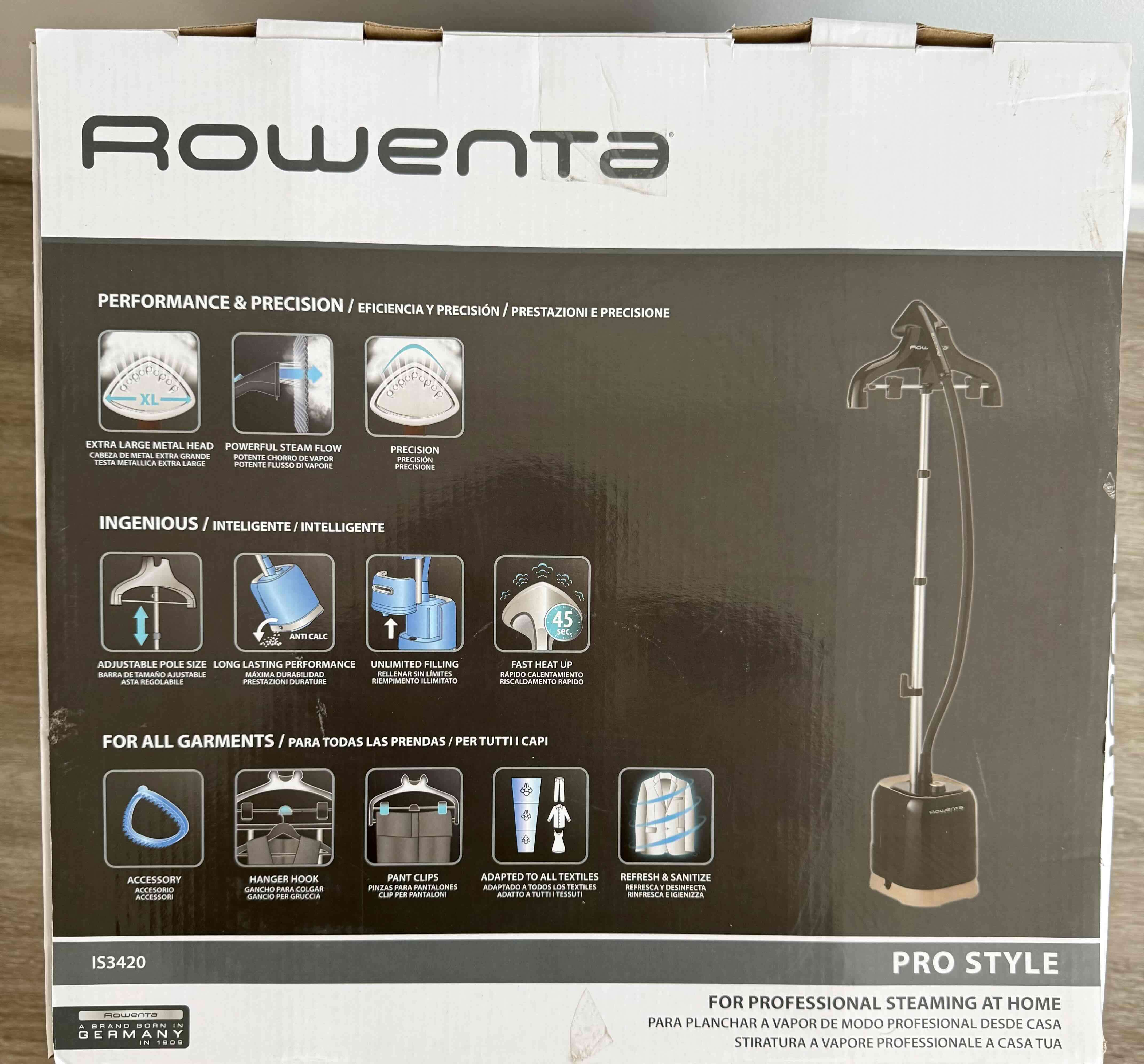 Plancha a vapor vertical Rowenta - 2