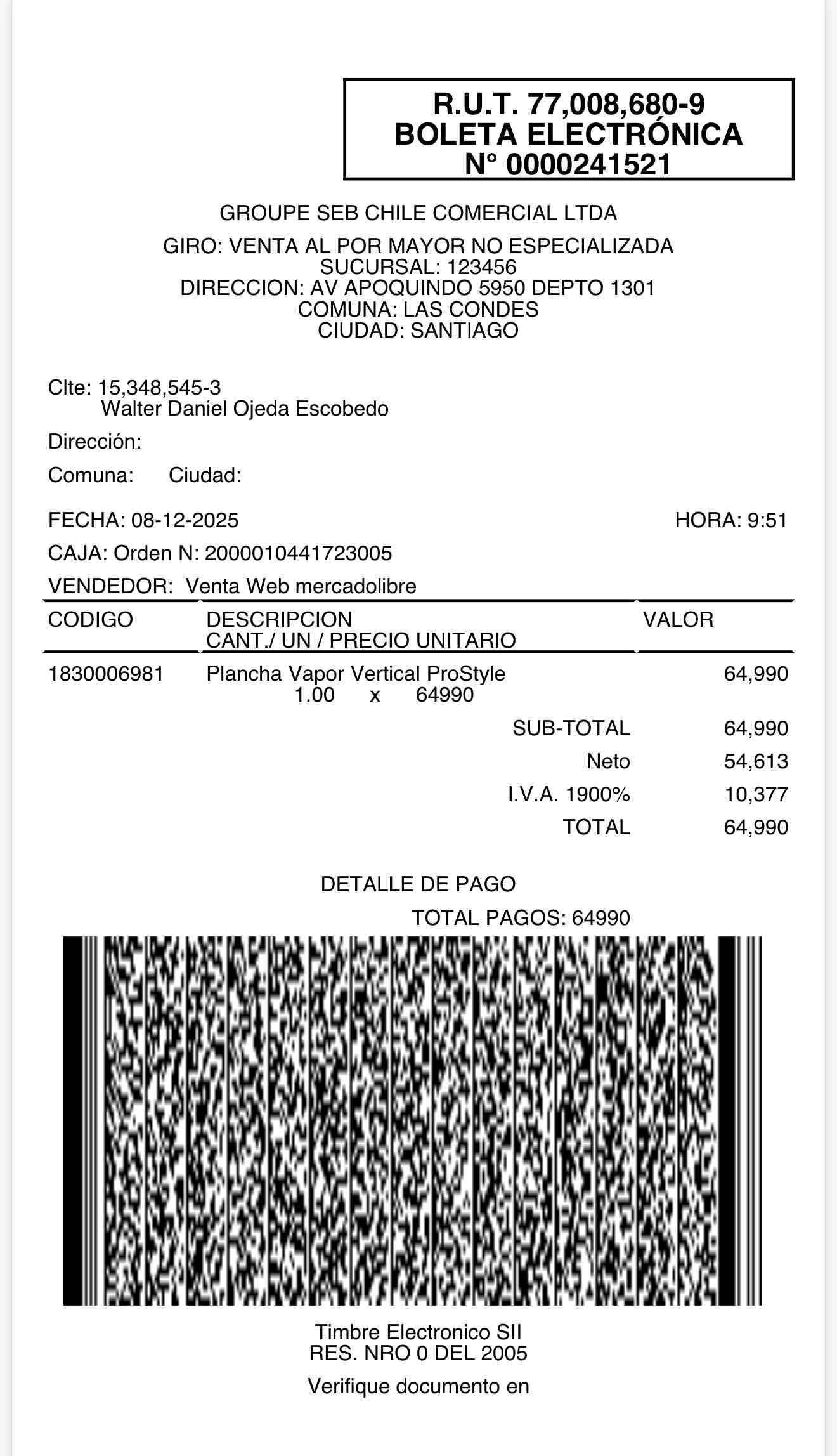 Plancha a vapor vertical Rowenta - 6