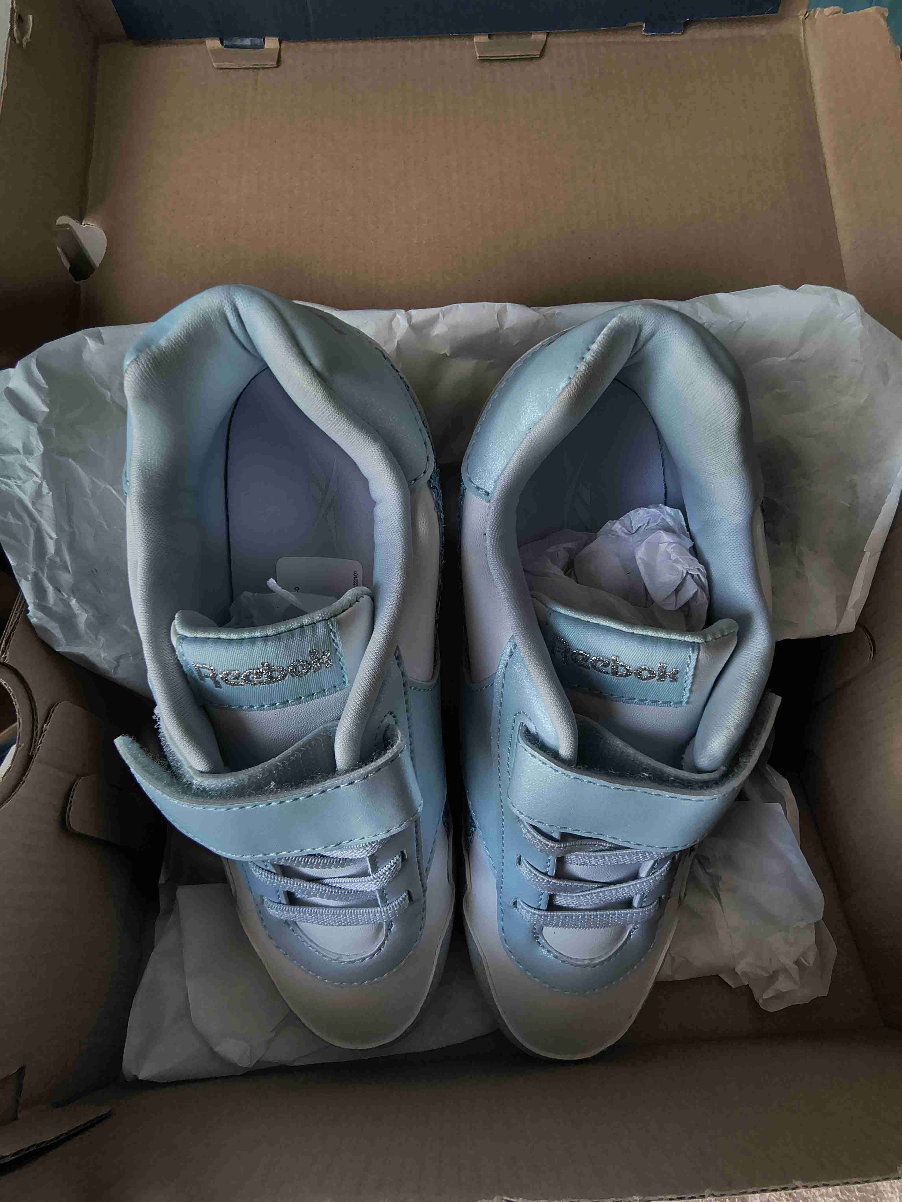 Zapatillas deportivas celestes Reebok - 1