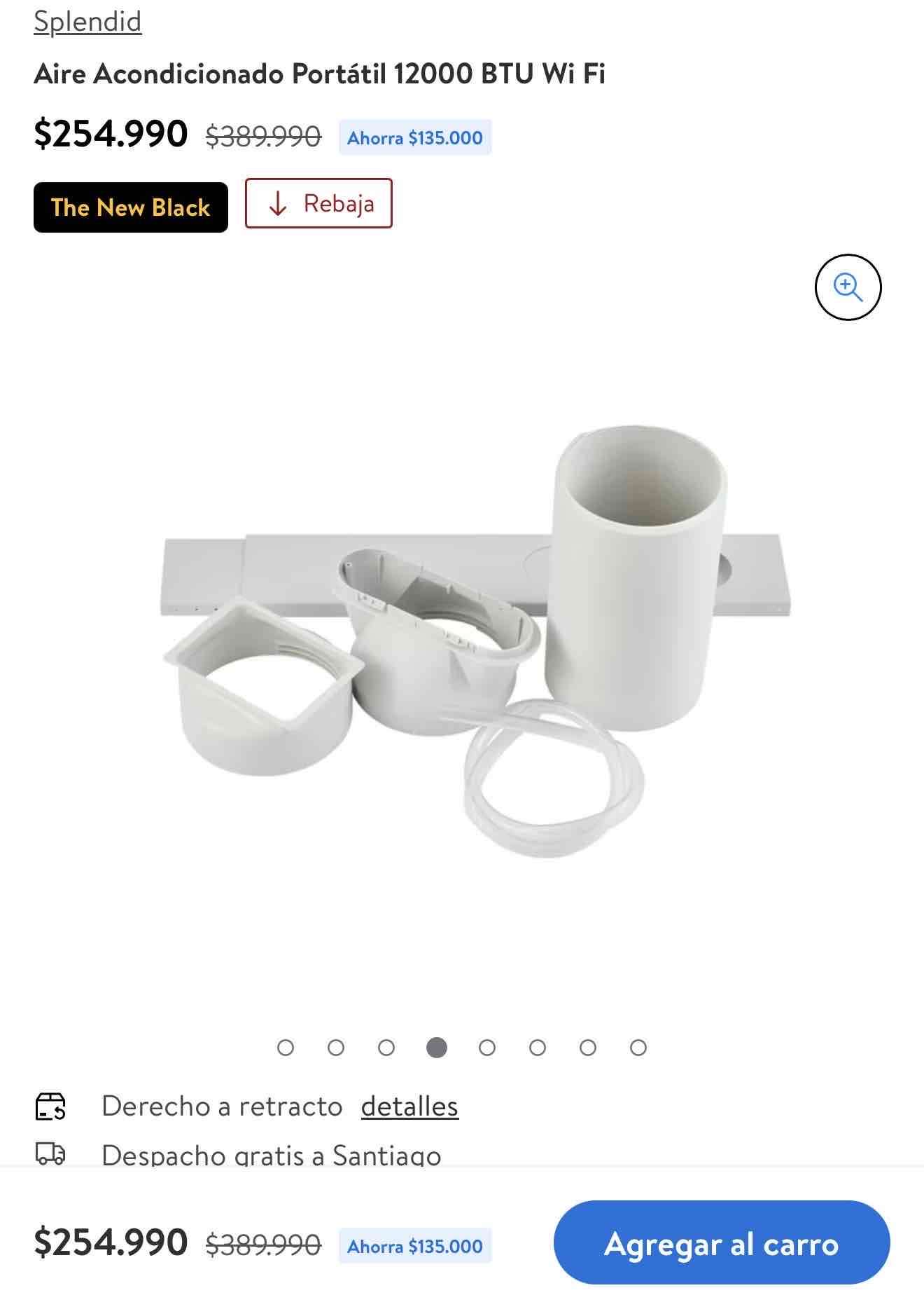 Aire acondicionado portátil 12000 BTU - miniatura 4