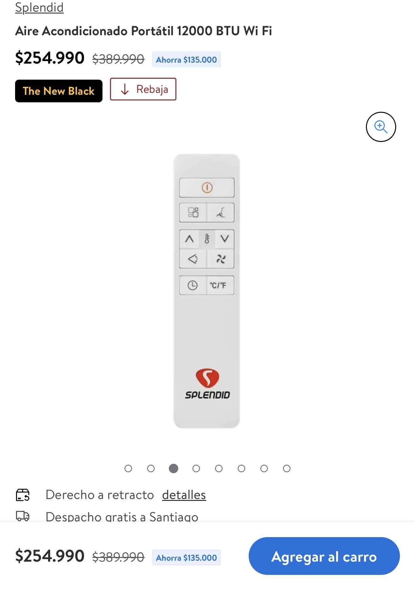 Aire acondicionado portátil 12000 BTU - miniatura 5