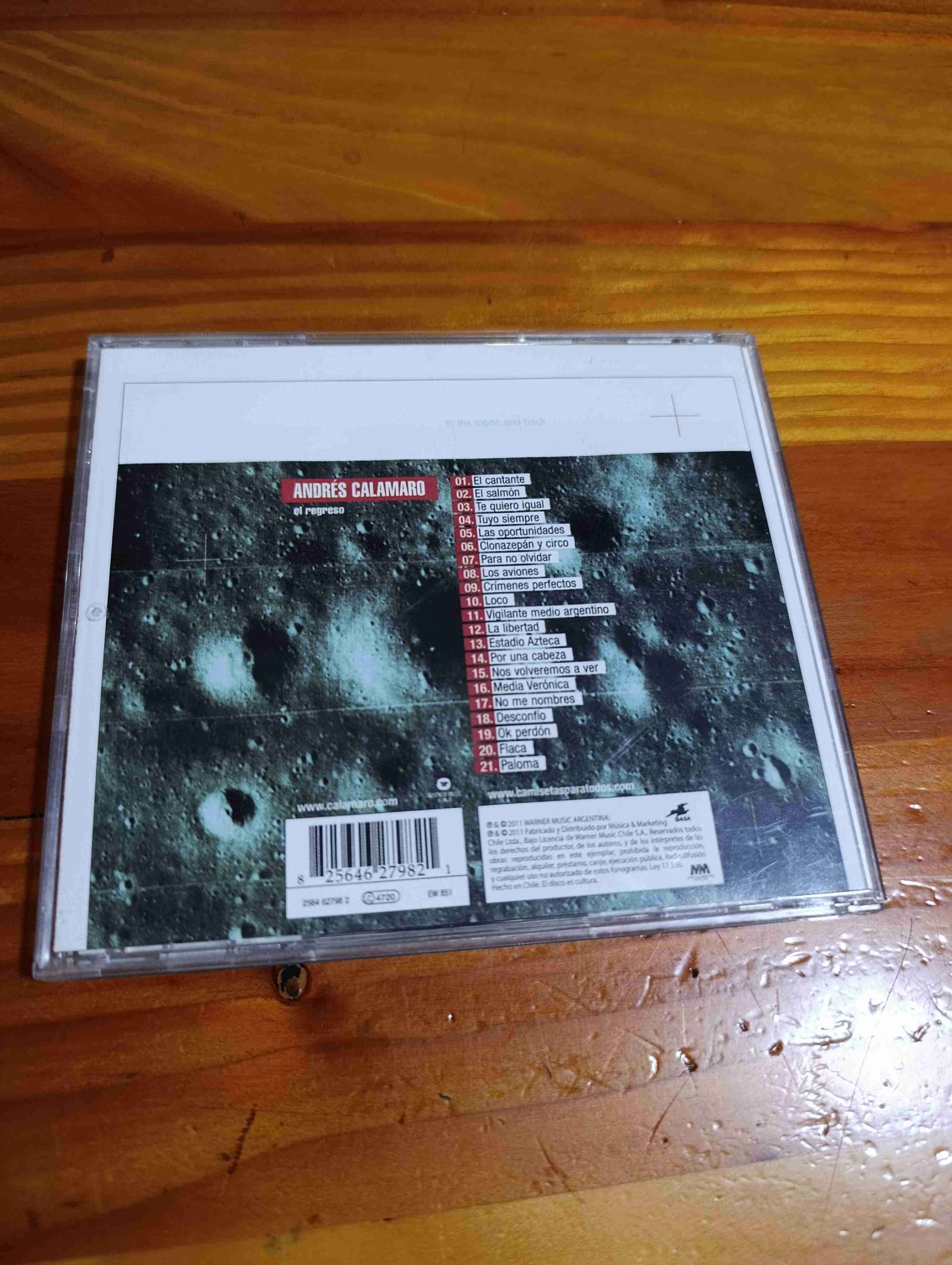 CD Andrés Calamaro El Regreso - 2