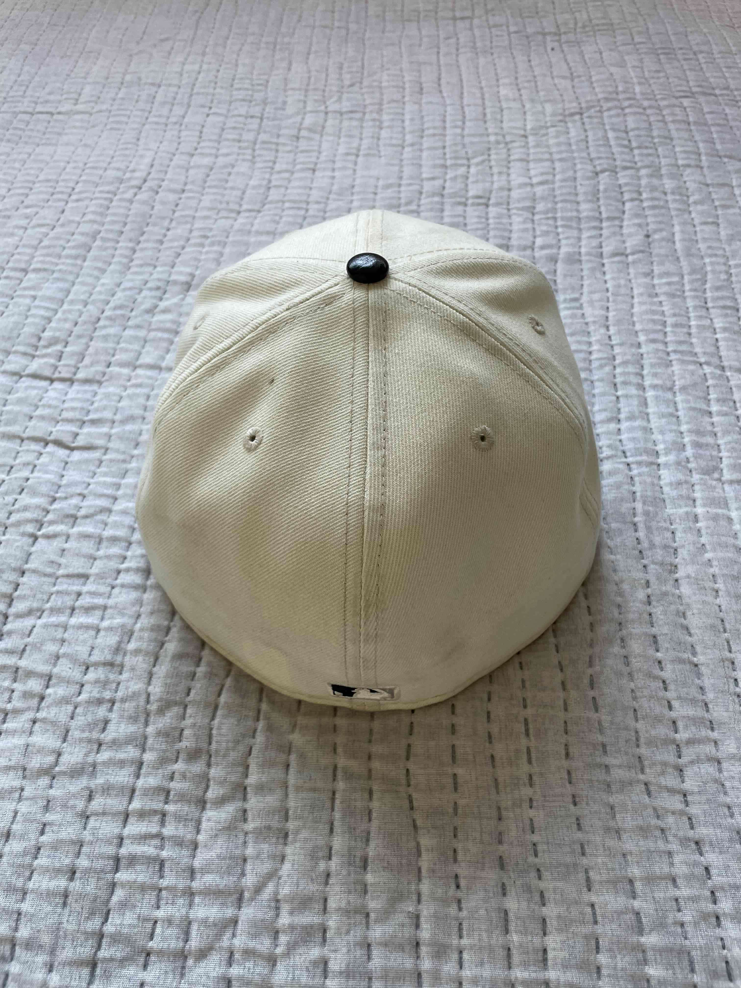 Gorra beige con azul oscuro New era Original - miniatura 2