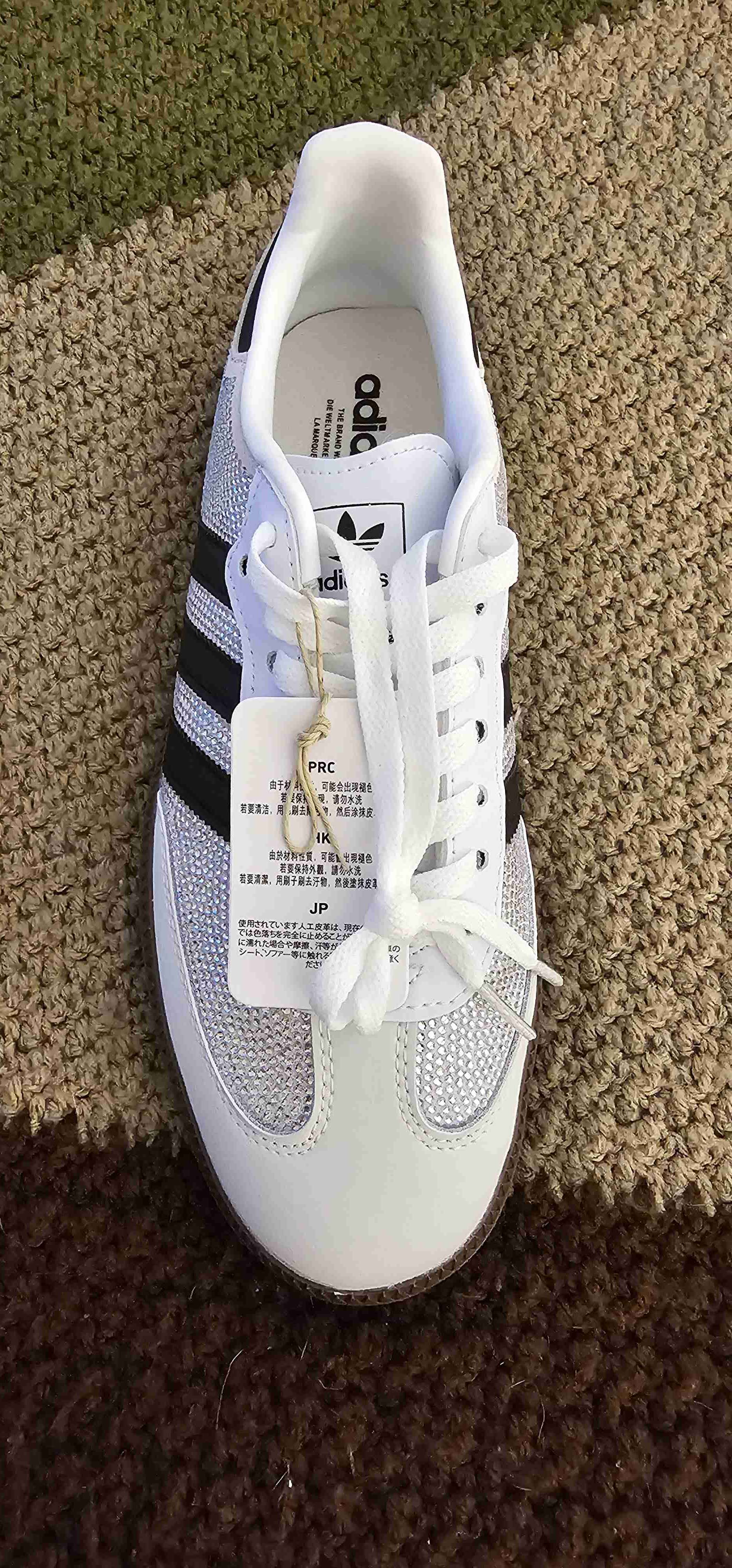 Zapatillas urbanas adidas con brillo - miniatura 3