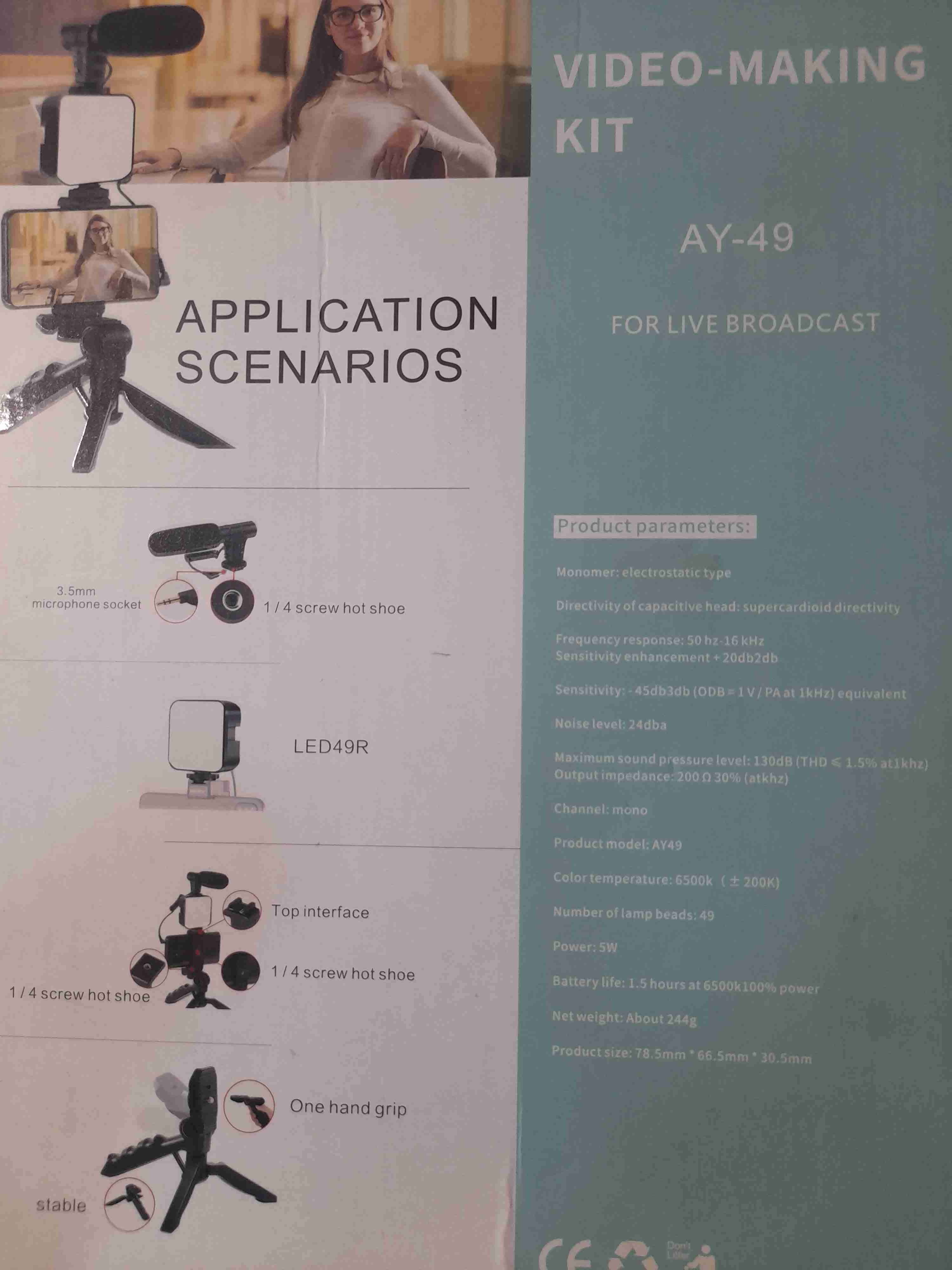 Kit de Video-Making con micrófono - 2