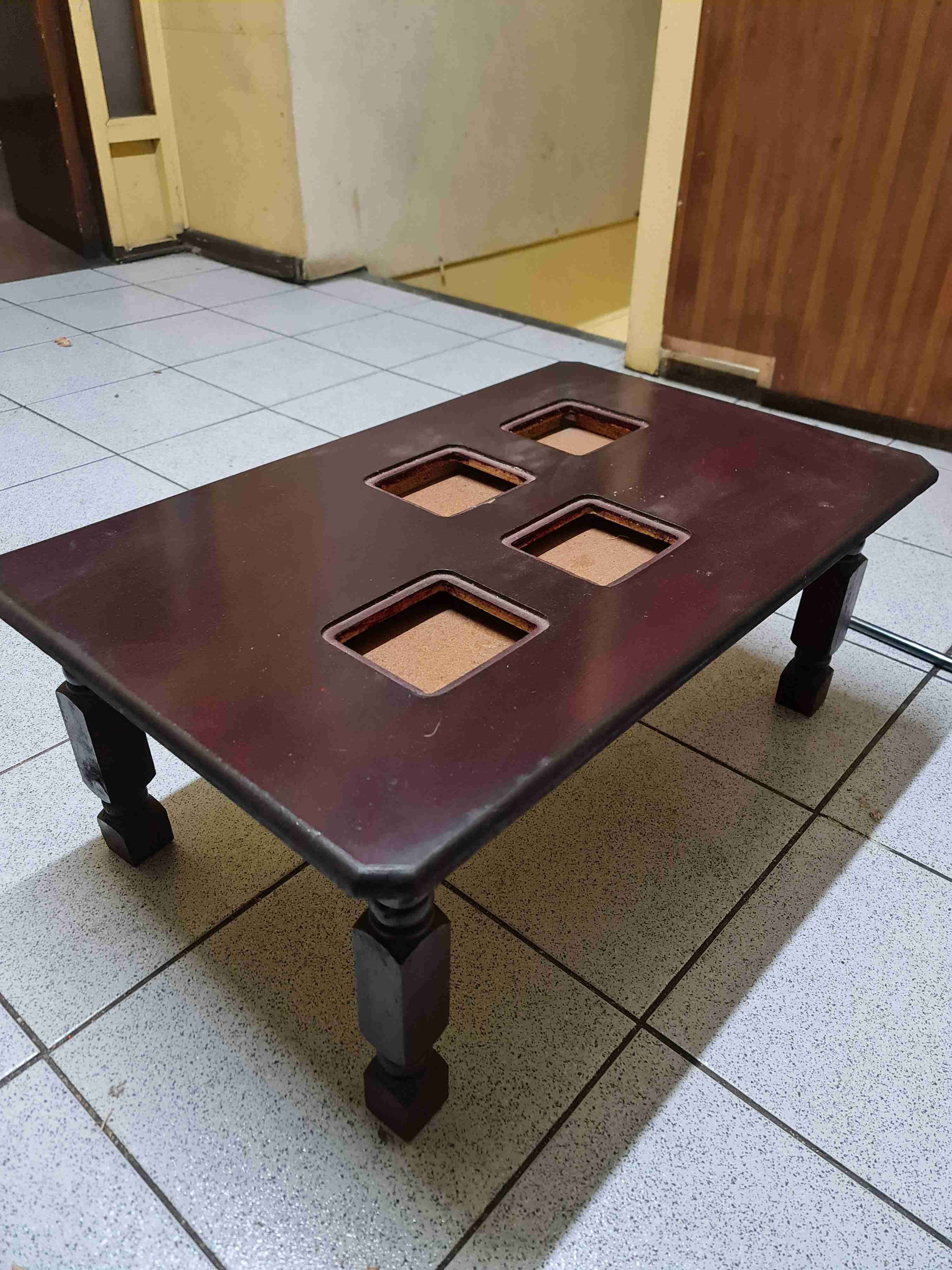 Mesa de centro de madera