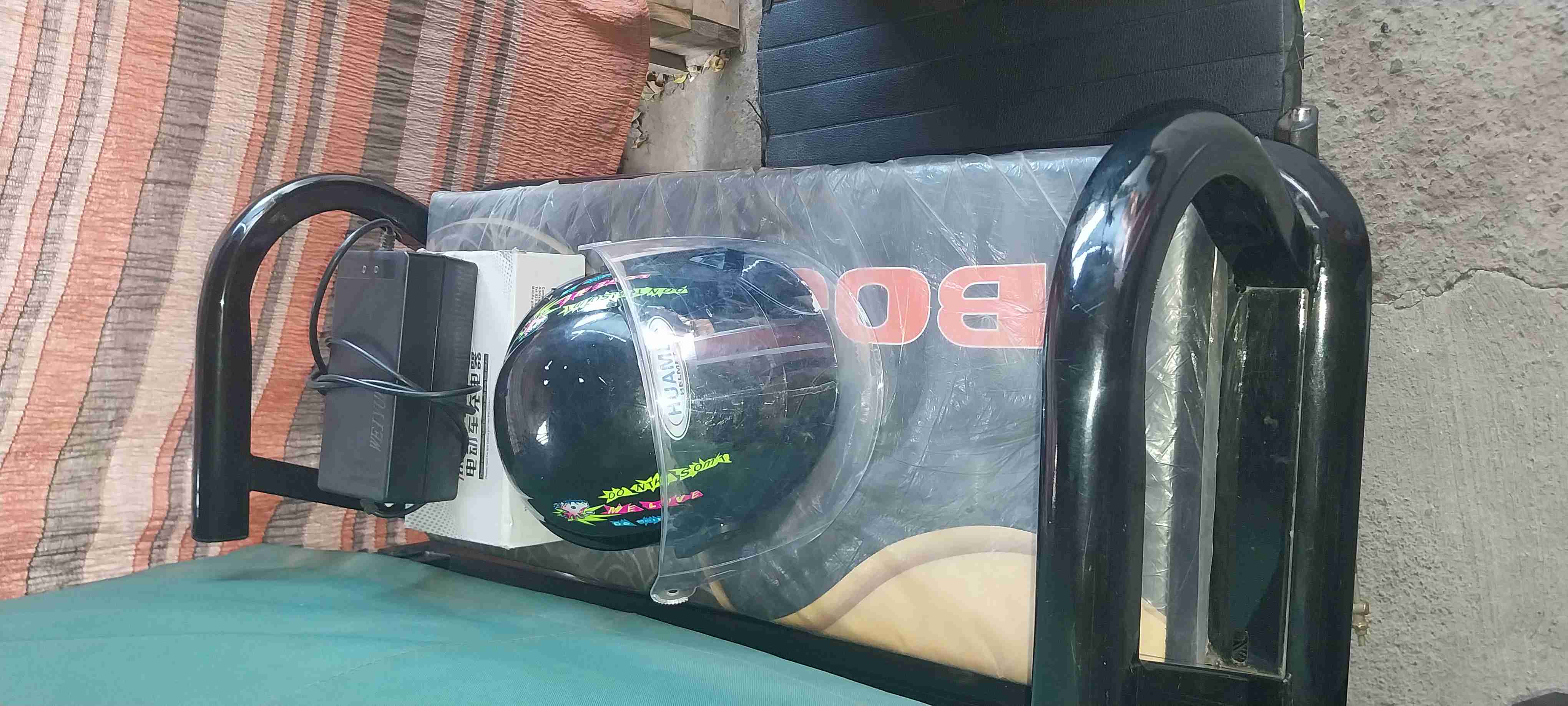 Motocarro eléctrico con toldo - 3