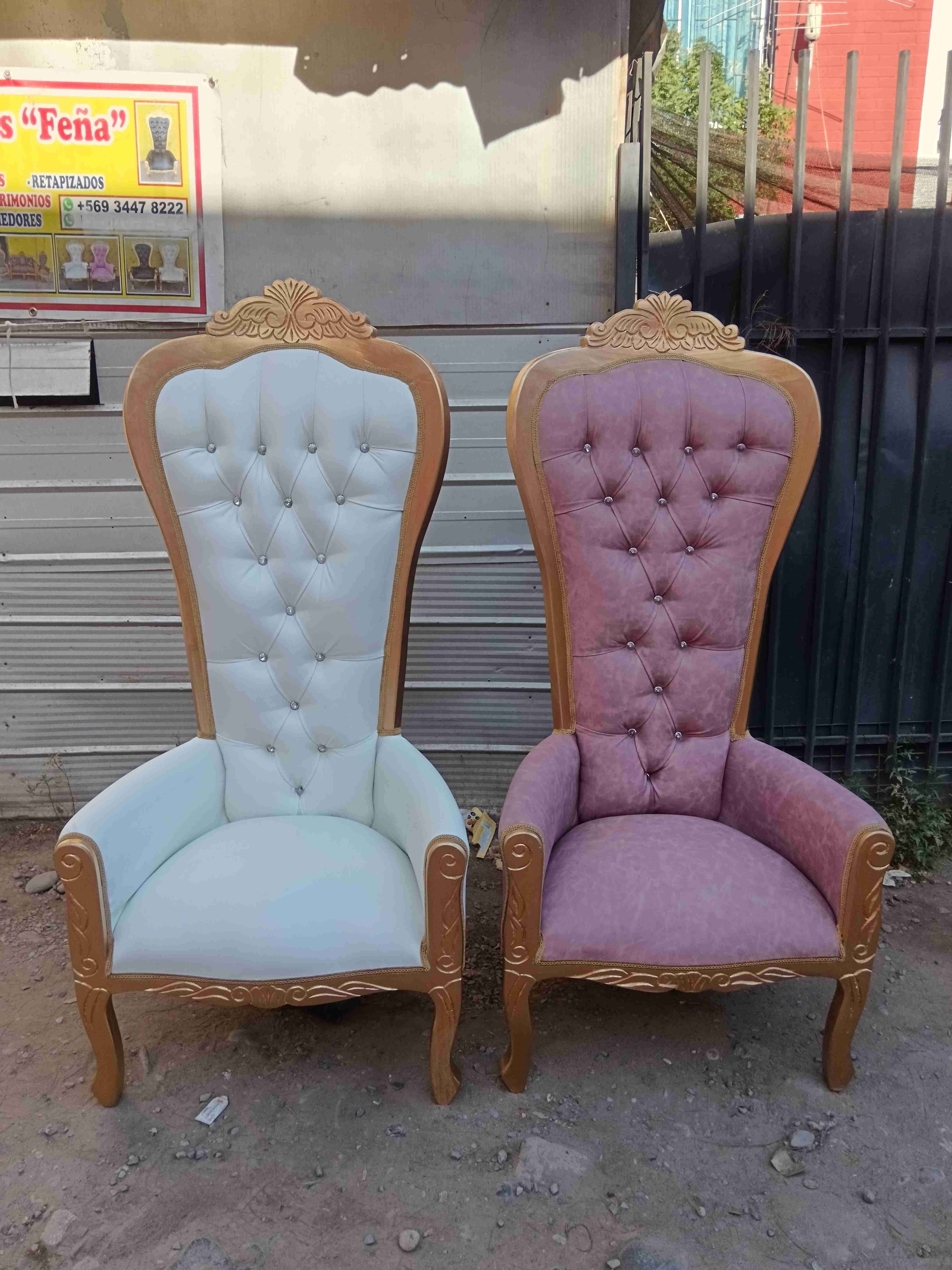 Sitiales de reyes rosados - miniatura 2