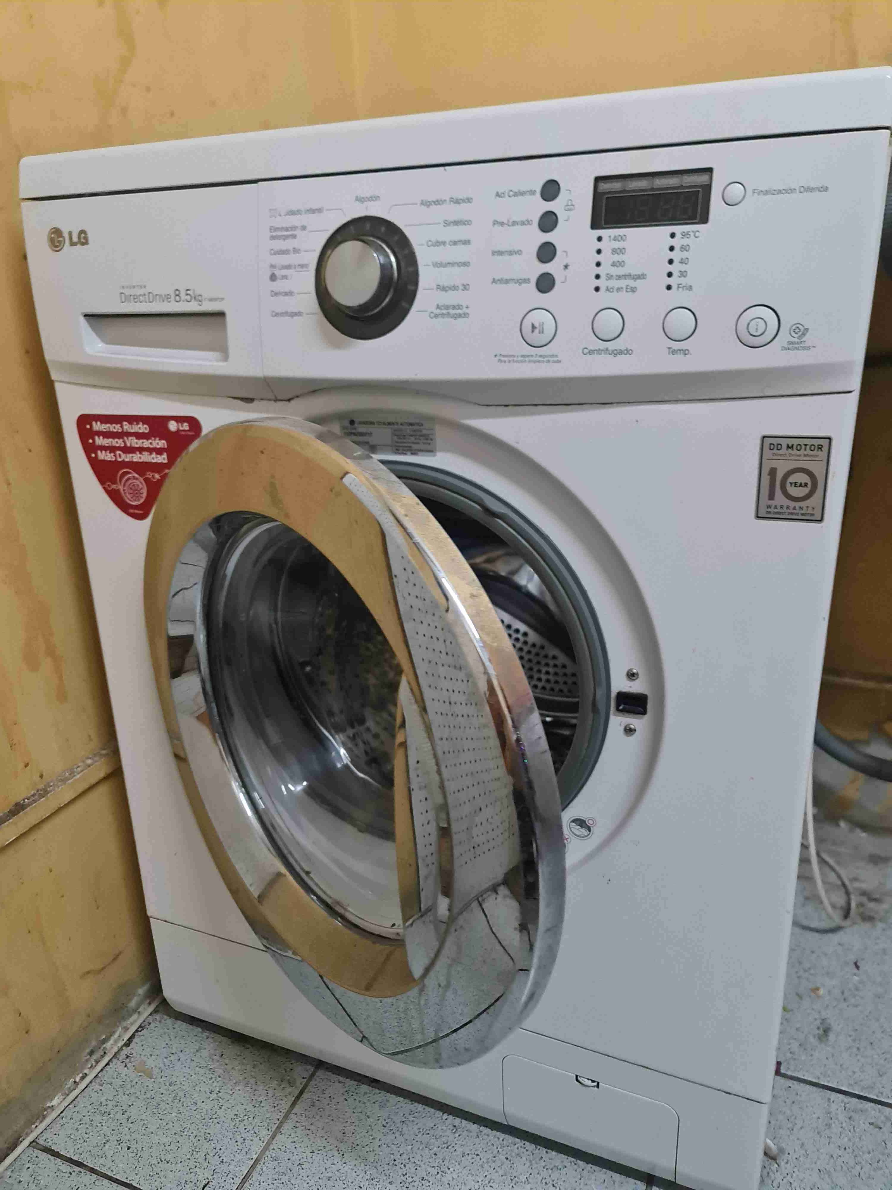 Lavadora LG 8.5kg usada - 1