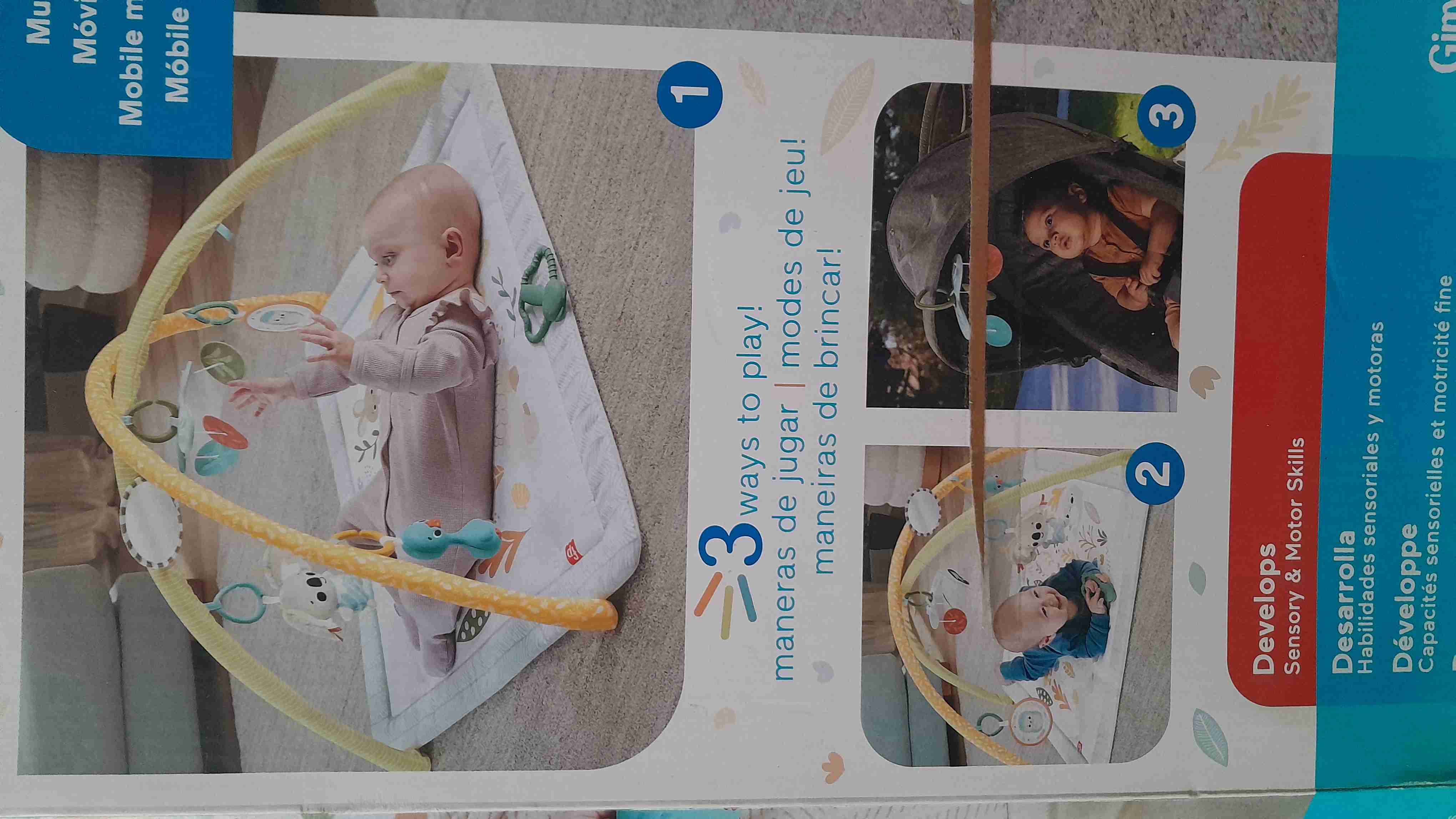 Gimnasio para bebés koala suave - miniatura 2