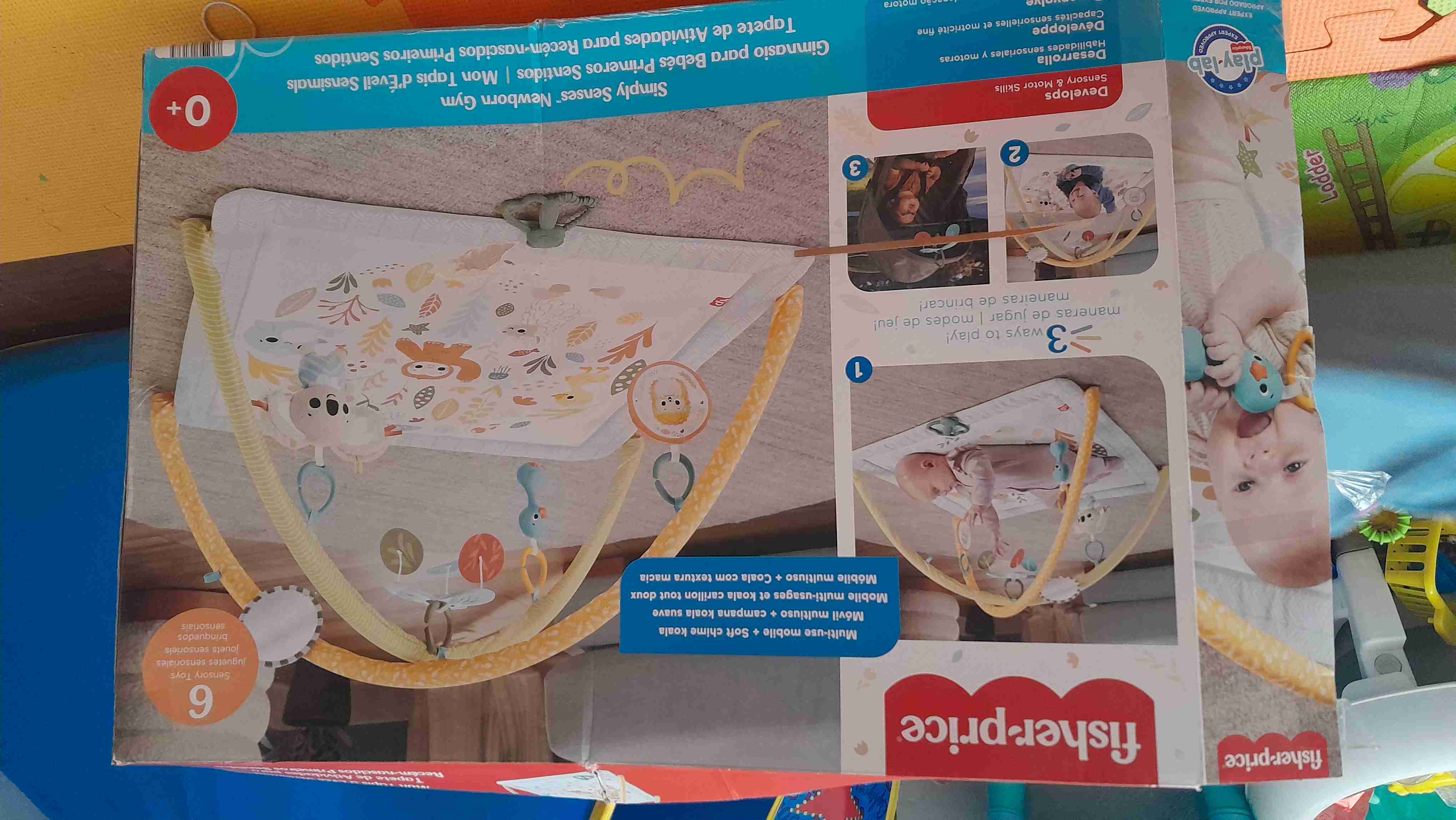 Gimnasio para bebés koala suave - miniatura 3