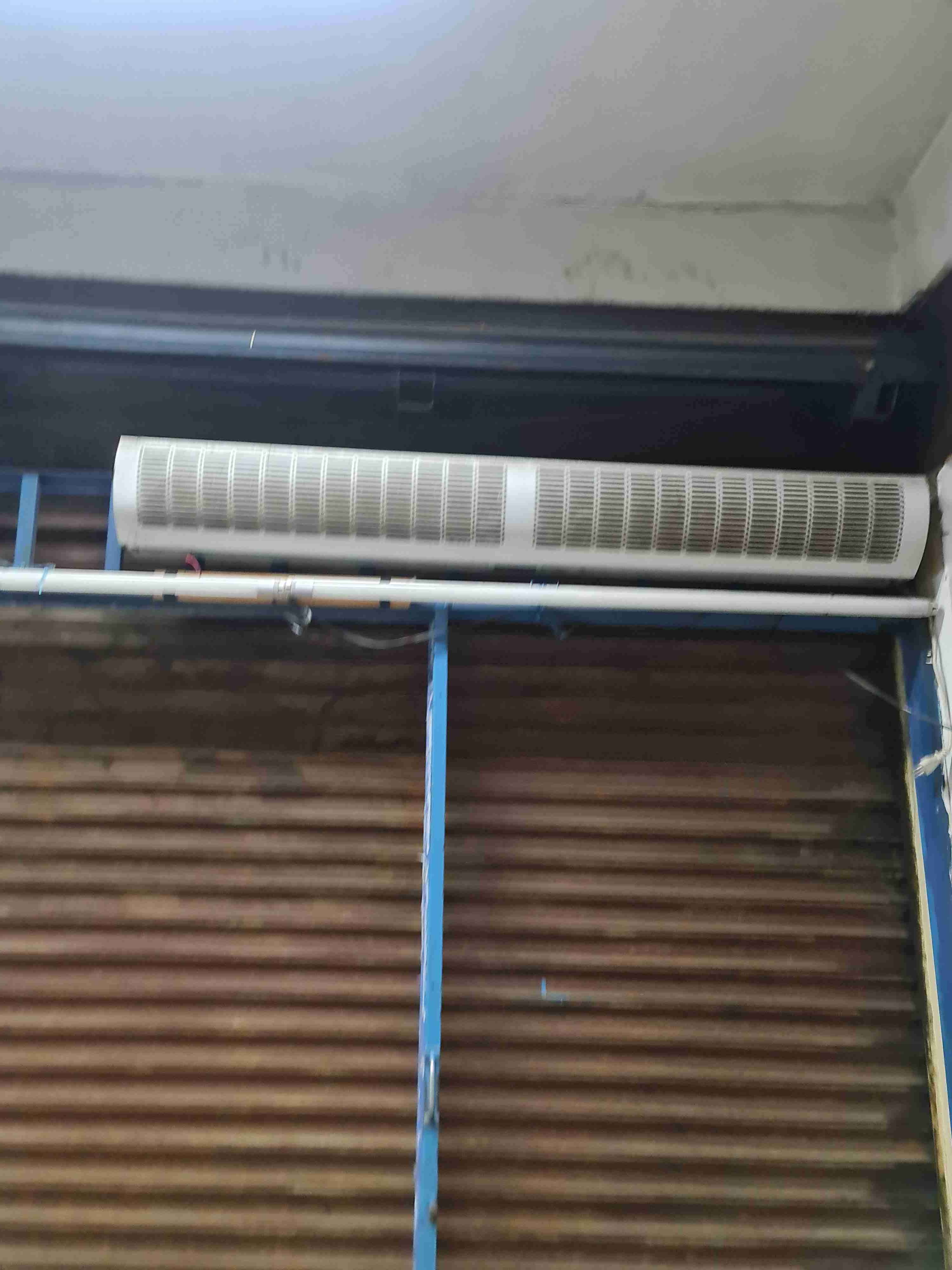 Cortina de aire comercial