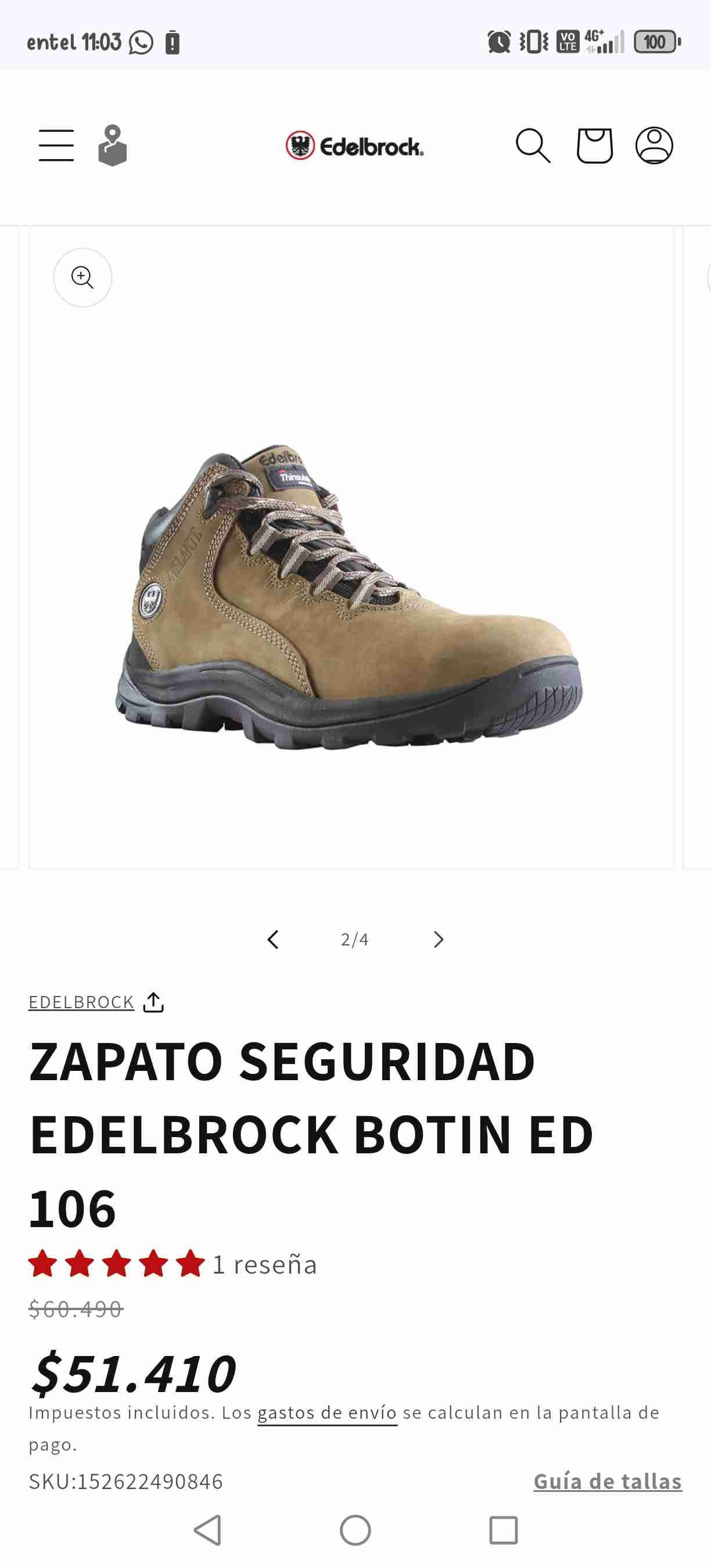 Zapato de seguridad - 5