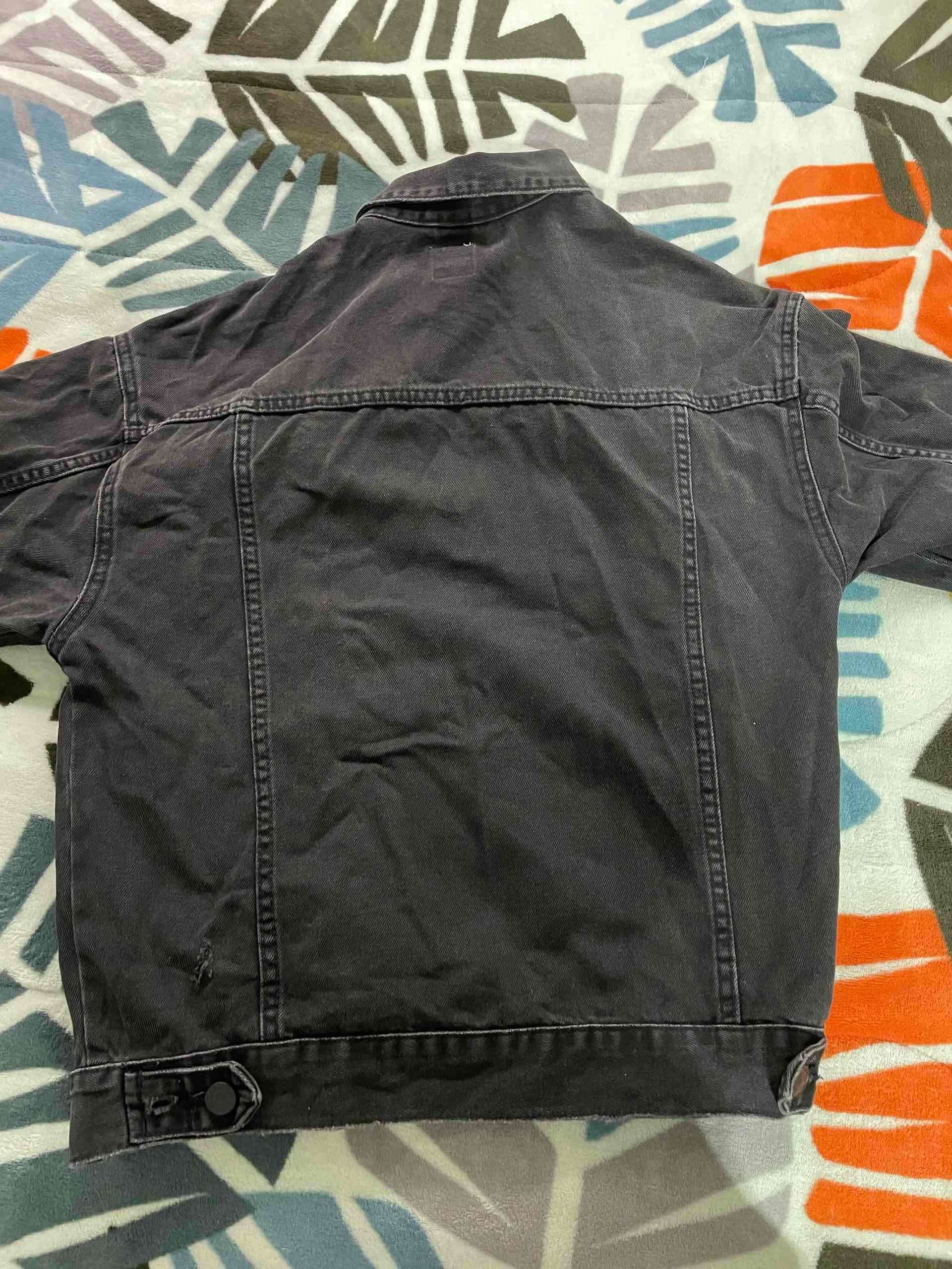 Chaleco de mezclilla negro - miniatura 3