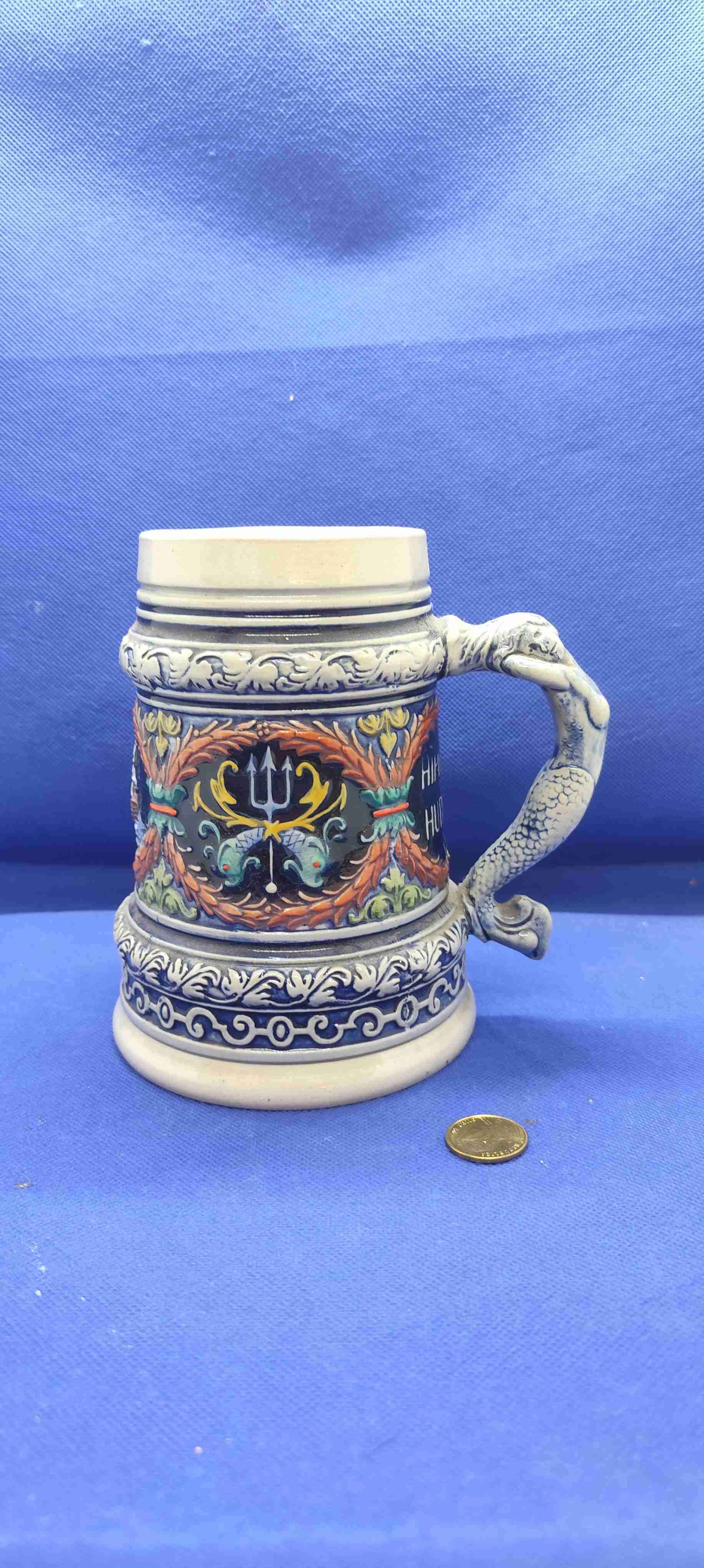 Jarra cerámica decorativa vintage - miniatura 2