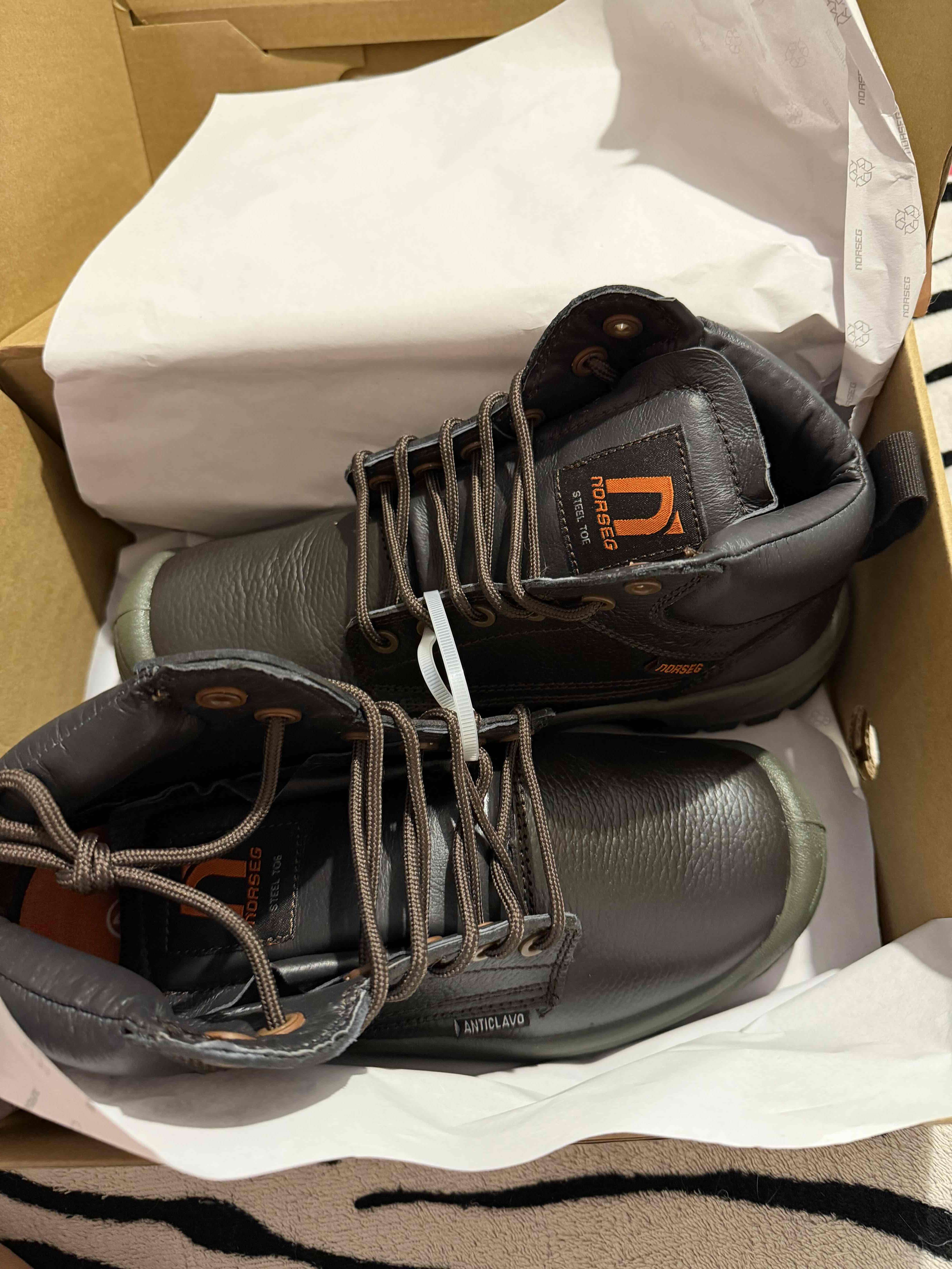 Botas de seguridad Norseg Café - miniatura 3