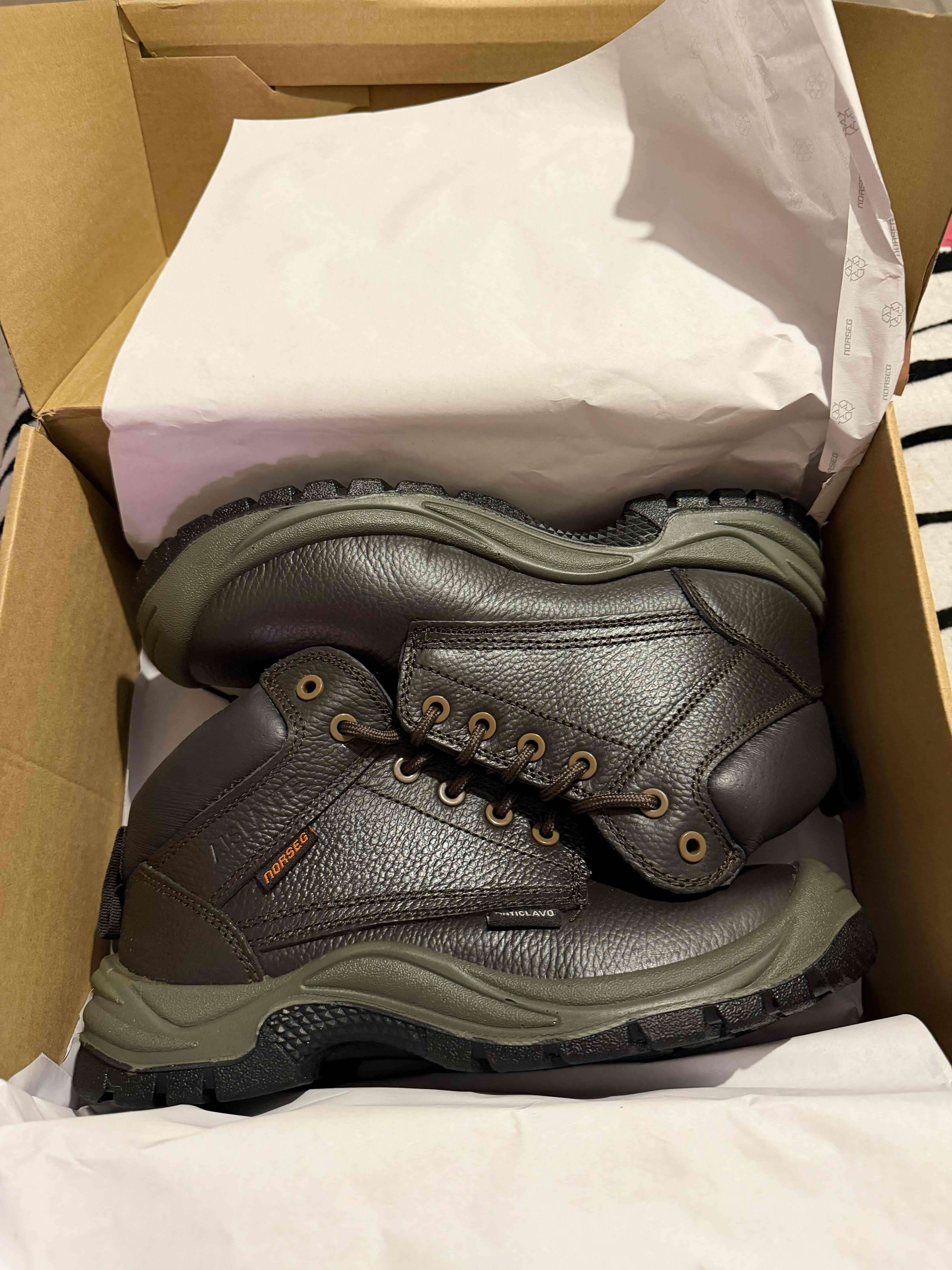 Botas de seguridad Norseg Café - miniatura 4