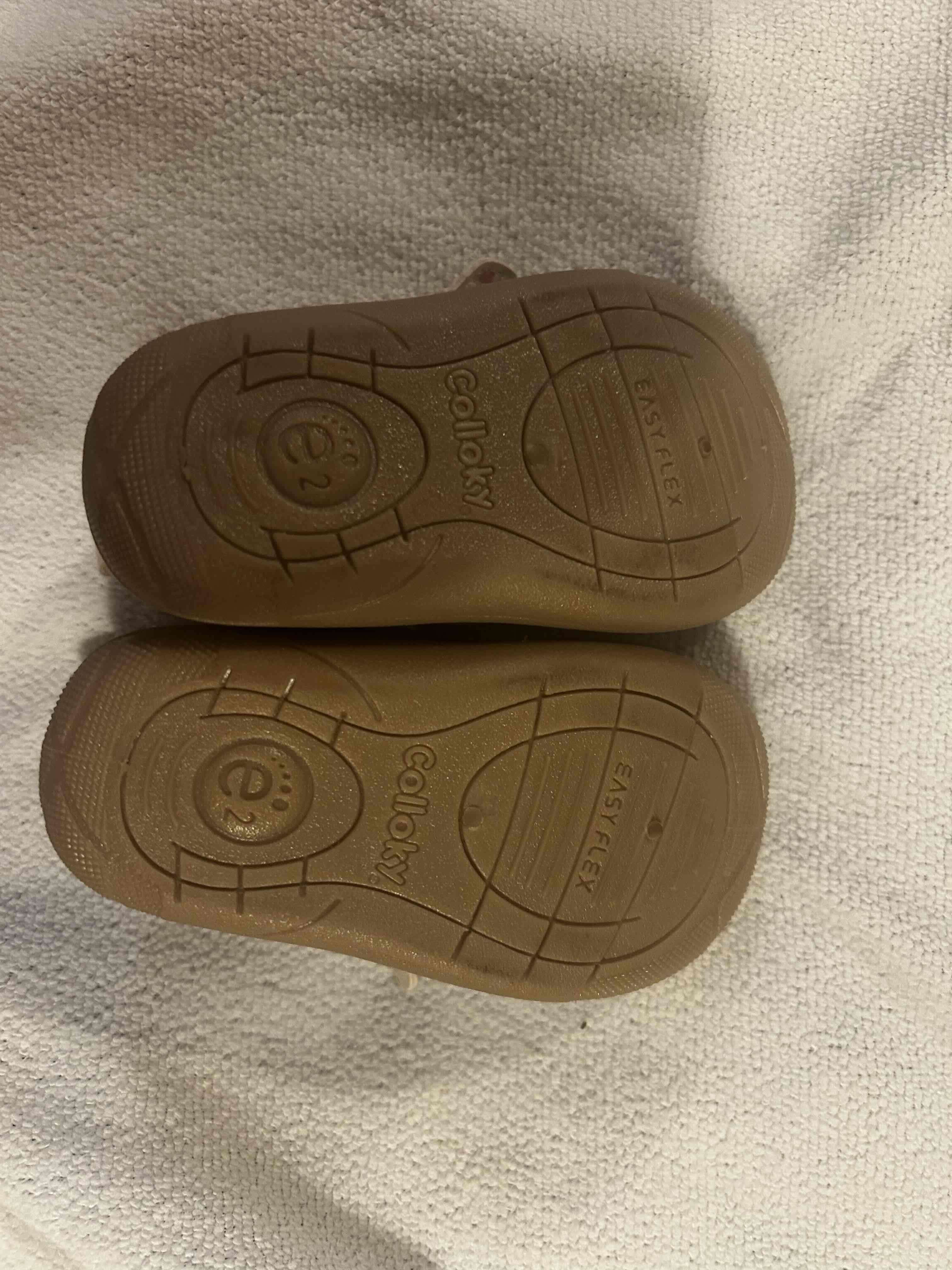 Zapatos de bebé con flores - miniatura 2